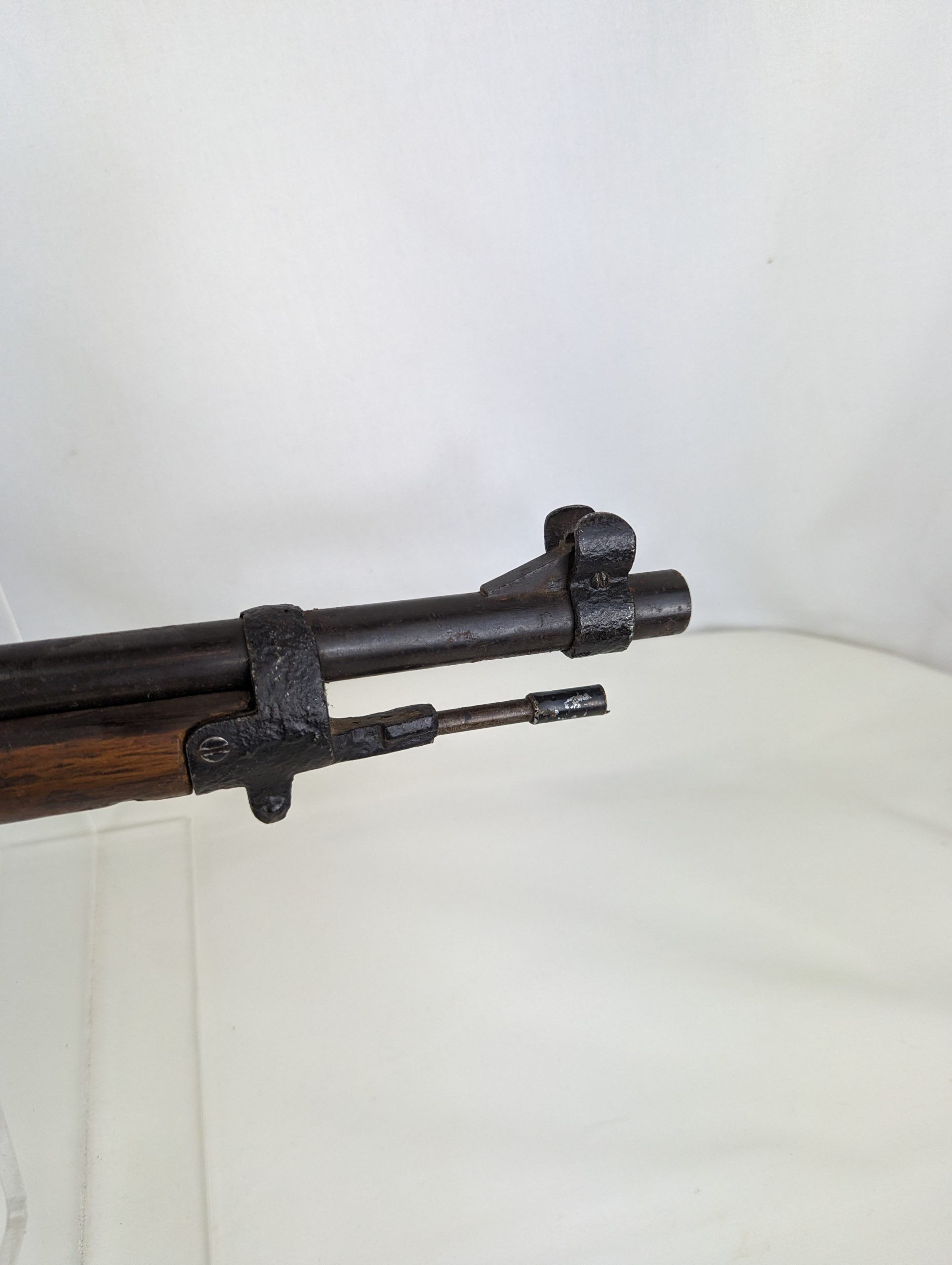 1893 Boer War Era Lee-Metford Rifle with Original Saddle Holster - Deactivated - Image 4