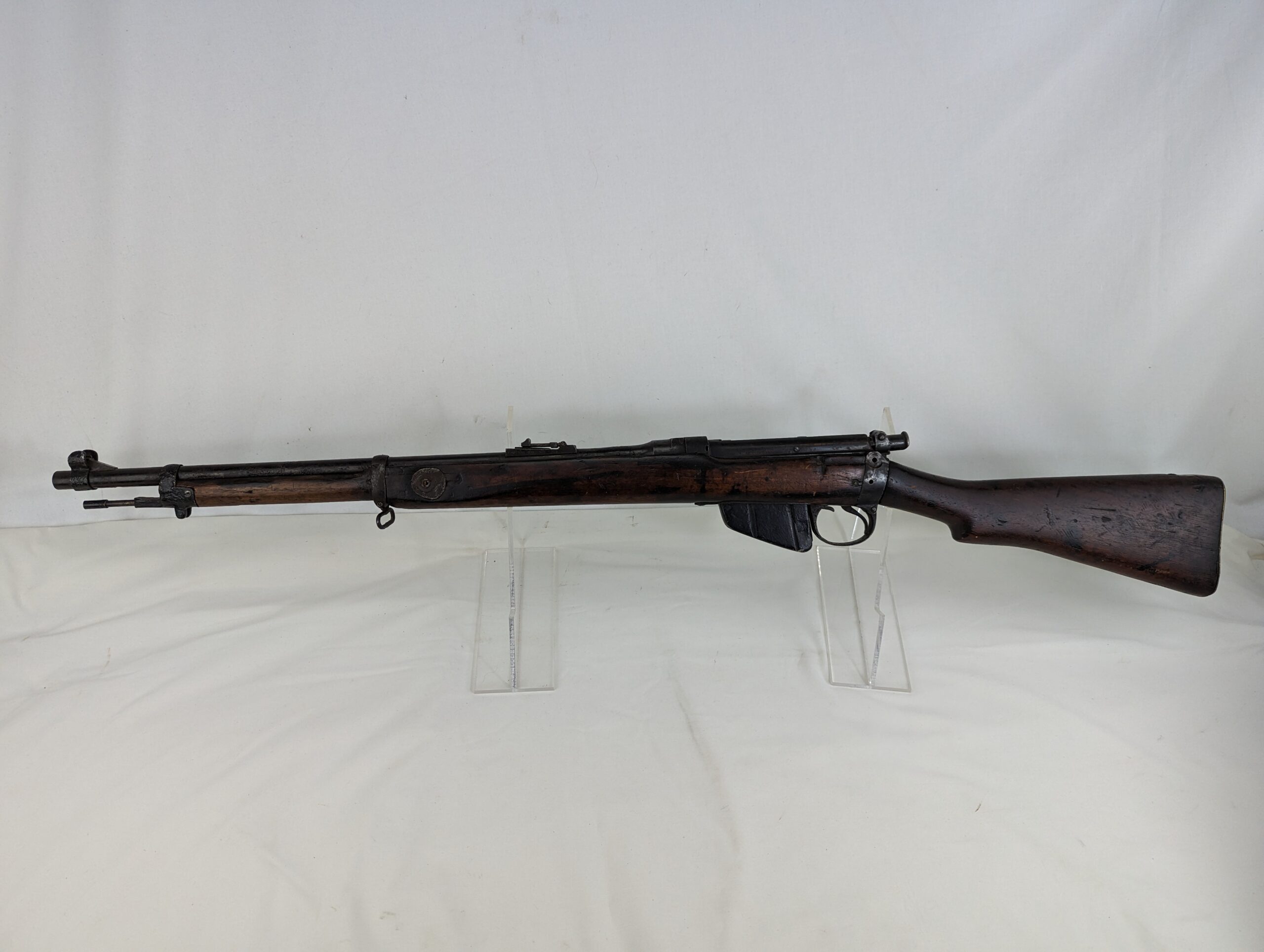 1893 Boer War Era Lee-Metford Rifle with Original Saddle Holster - Deactivated - Image 5