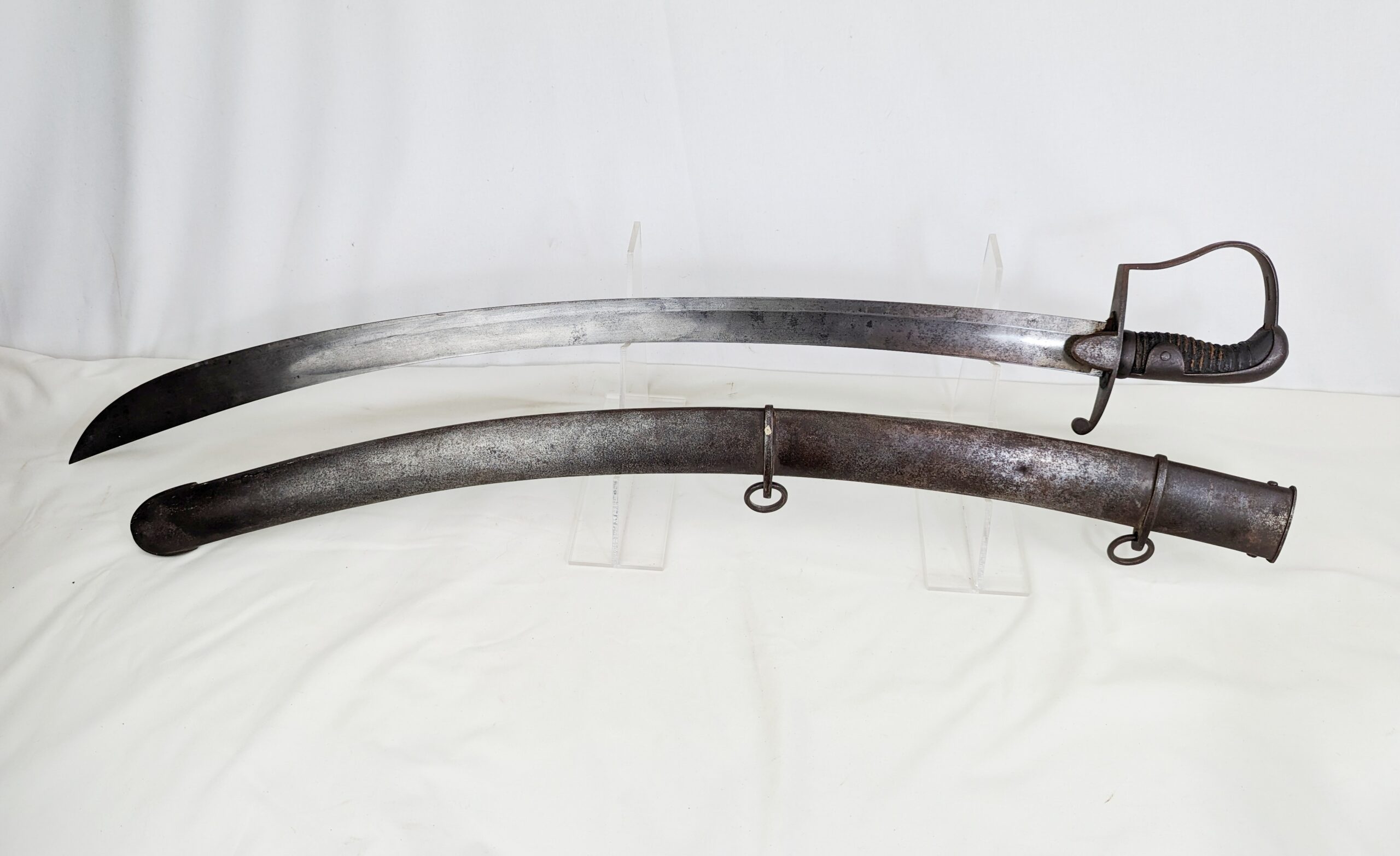 Original 1796 Pattern Osborn & Gunby Light Cavalry Sabre and Scabbard