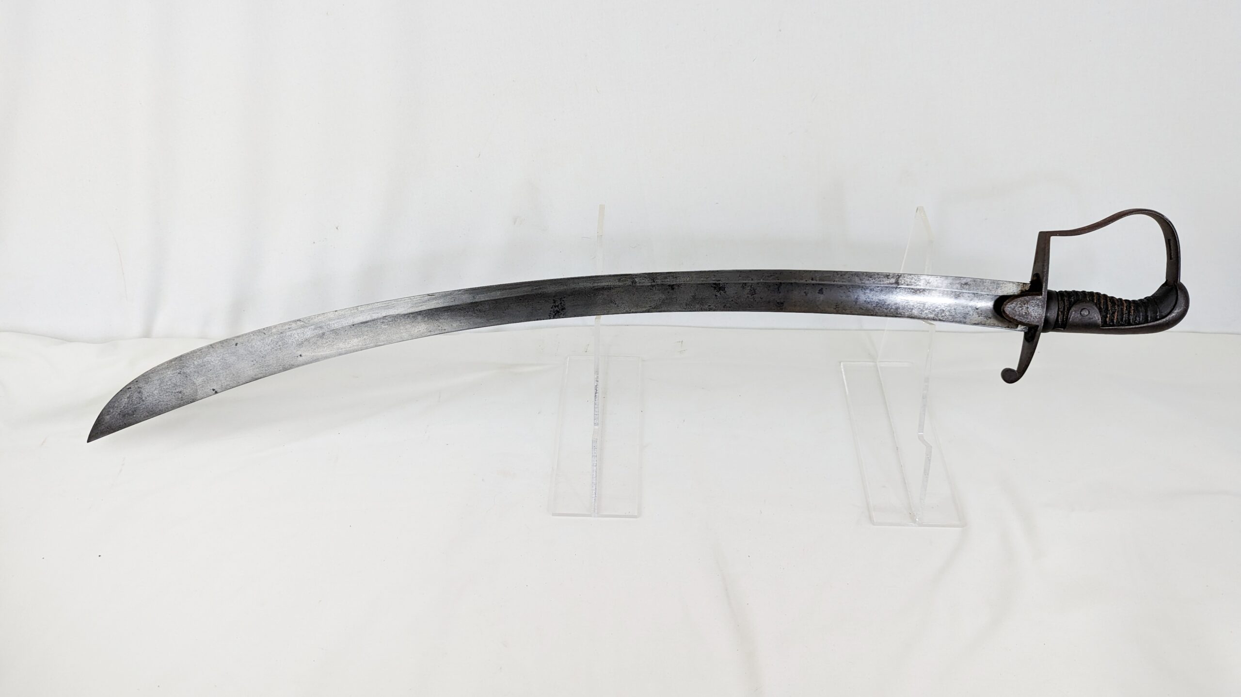 Original 1796 Pattern Osborn & Gunby Light Cavalry Sabre and Scabbard - Image 2