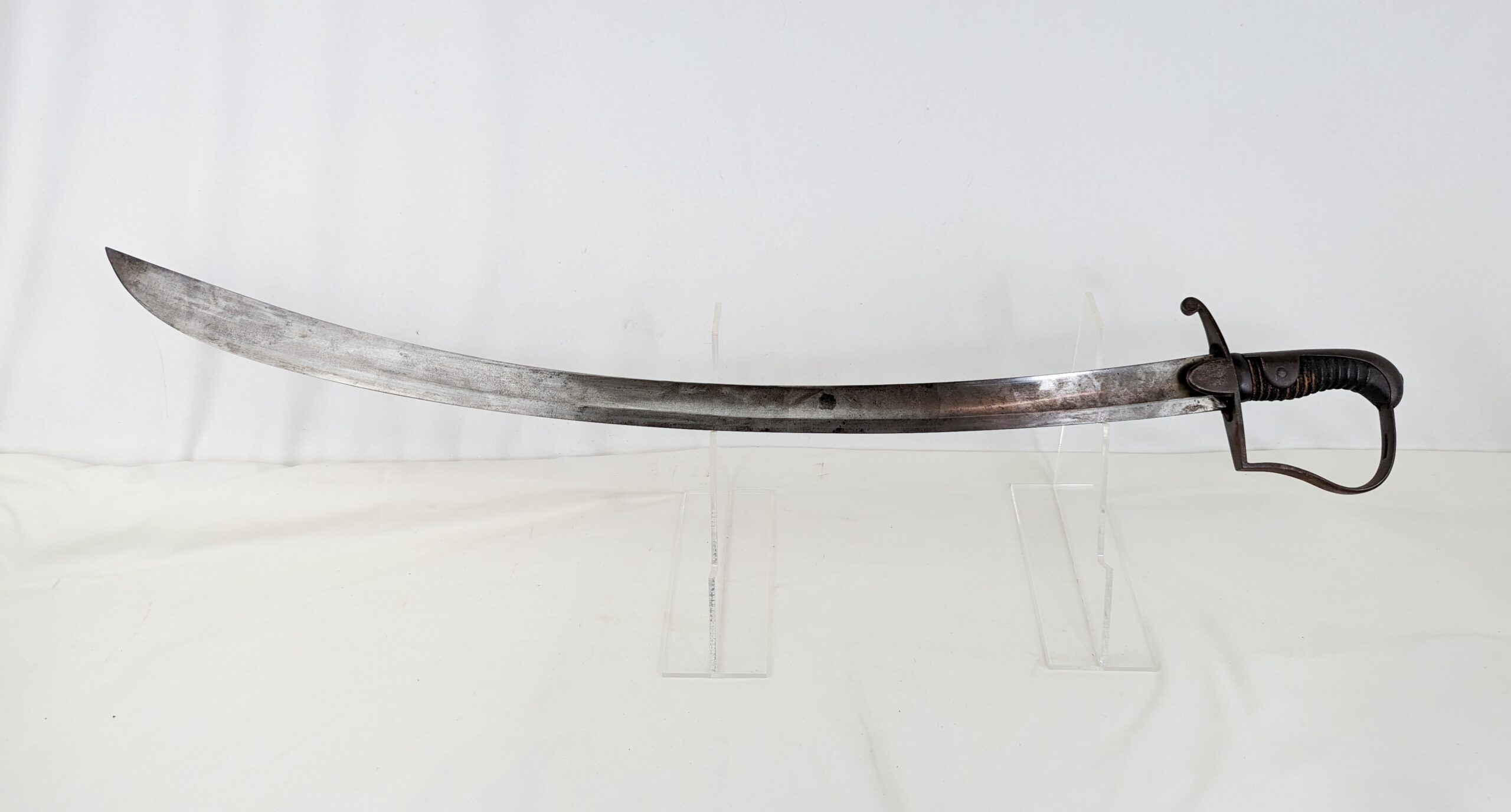 Original 1796 Pattern Osborn & Gunby Light Cavalry Sabre and Scabbard - Image 3