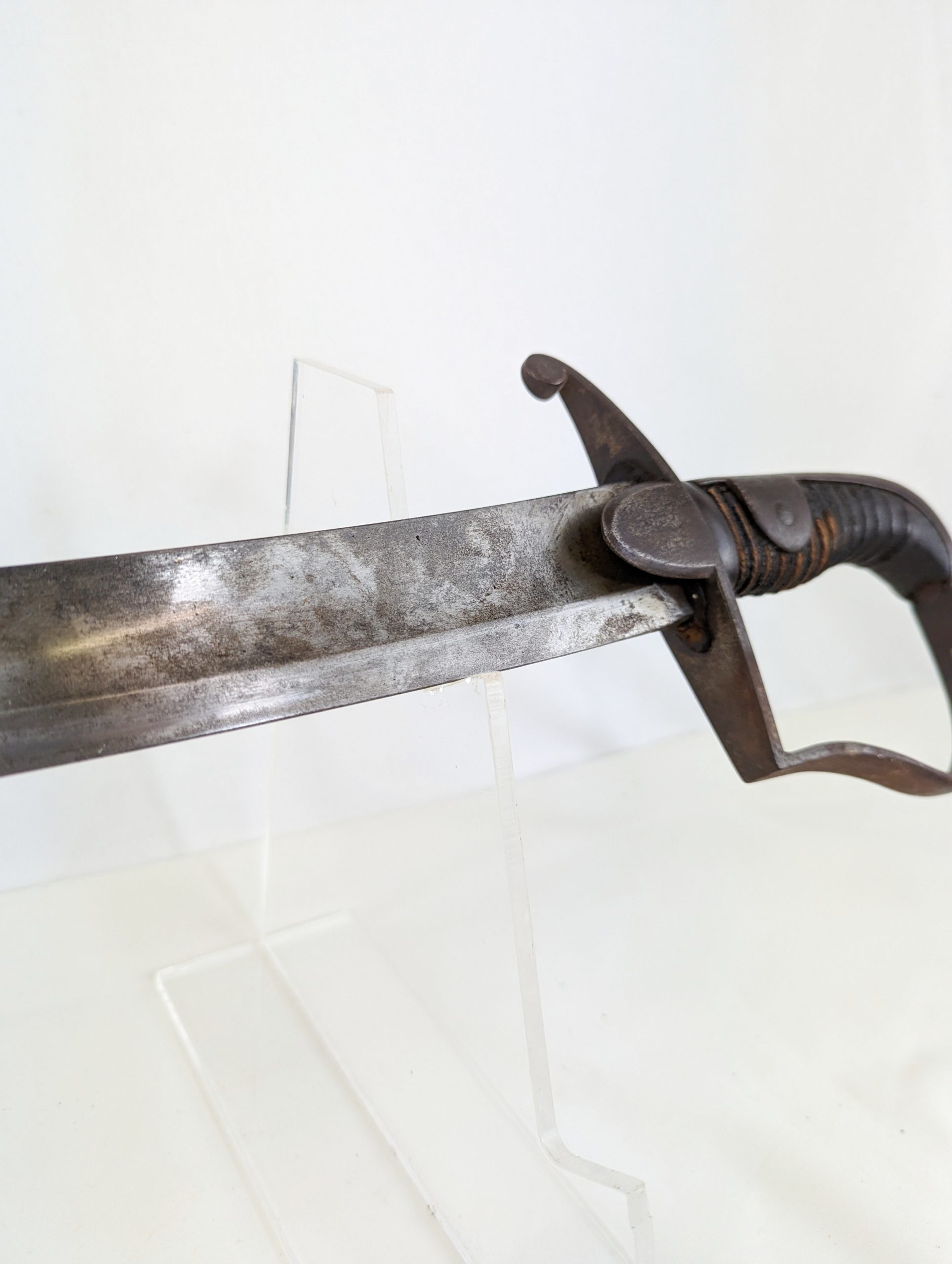 Original 1796 Pattern Osborn & Gunby Light Cavalry Sabre and Scabbard - Image 6