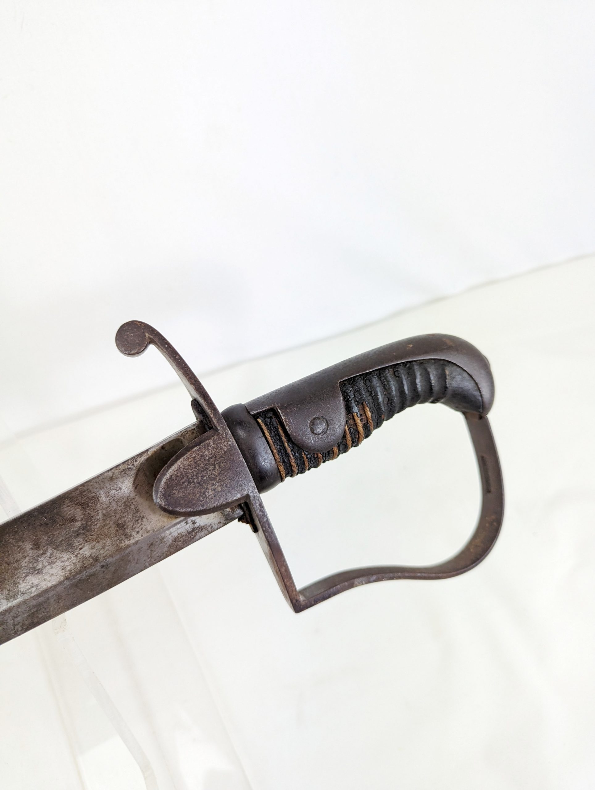 Original 1796 Pattern Osborn & Gunby Light Cavalry Sabre and Scabbard - Image 7