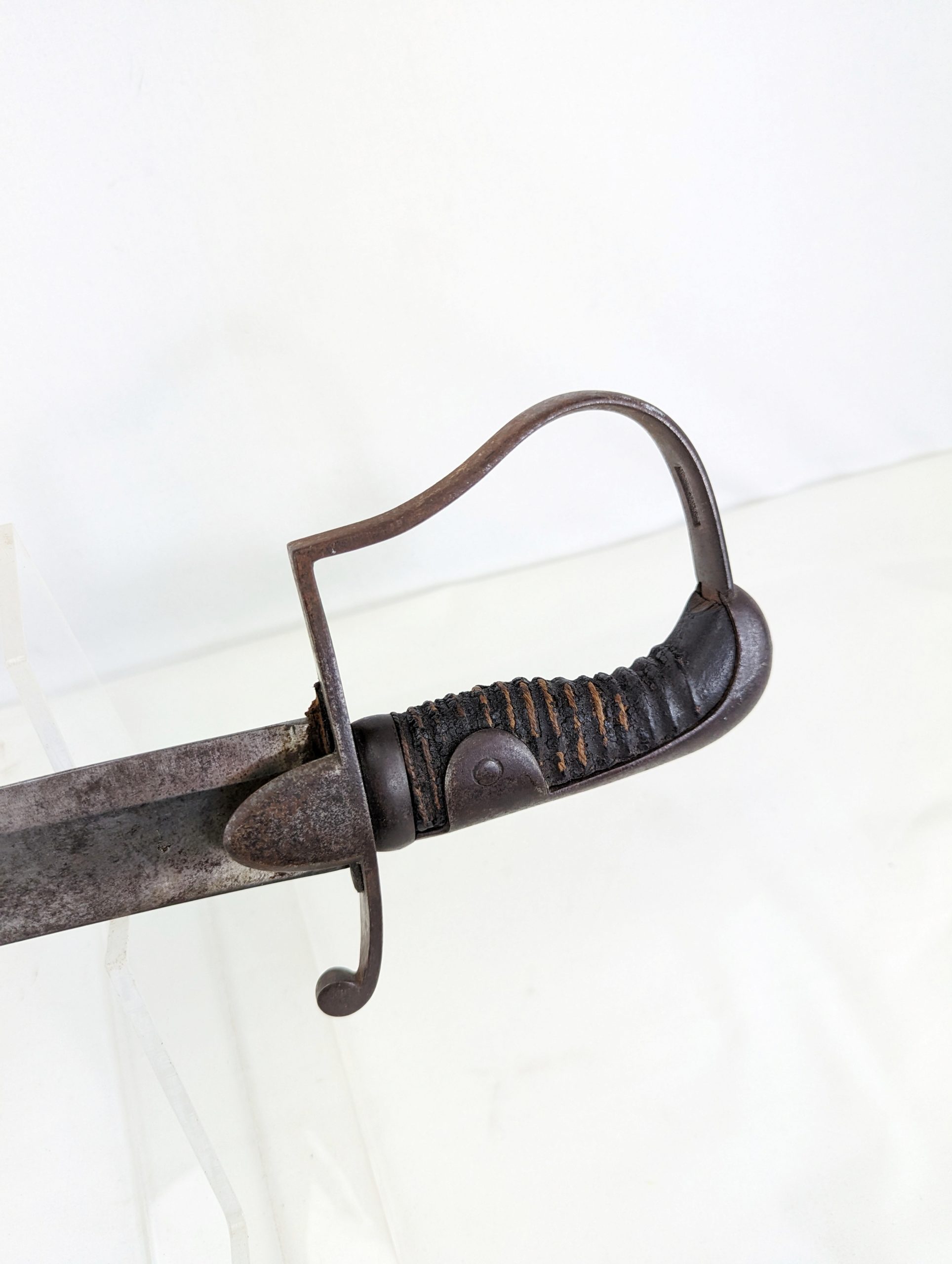 Original 1796 Pattern Osborn & Gunby Light Cavalry Sabre and Scabbard - Image 8