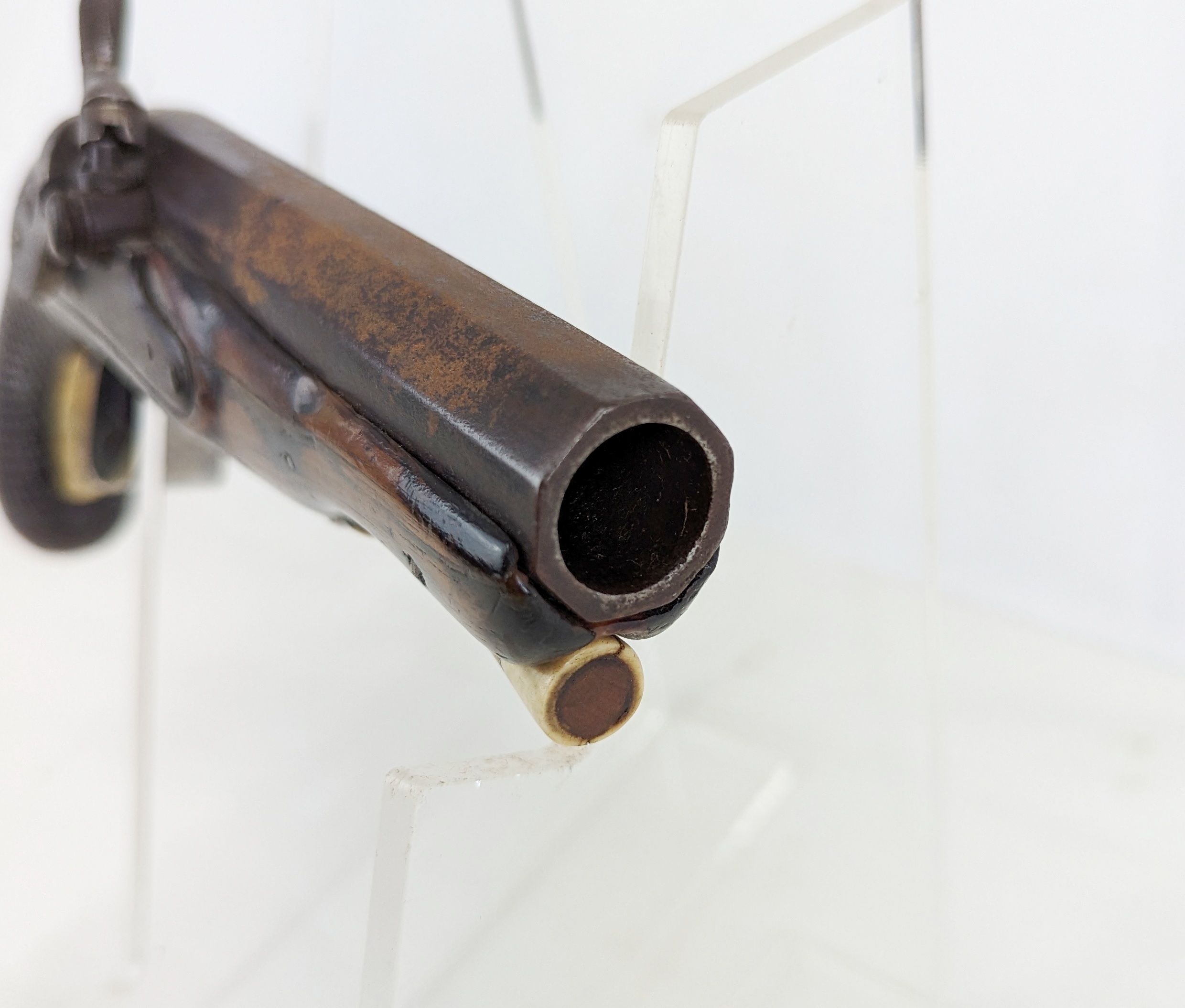 19th Century Percussion Manstopper Pistol - Image 4