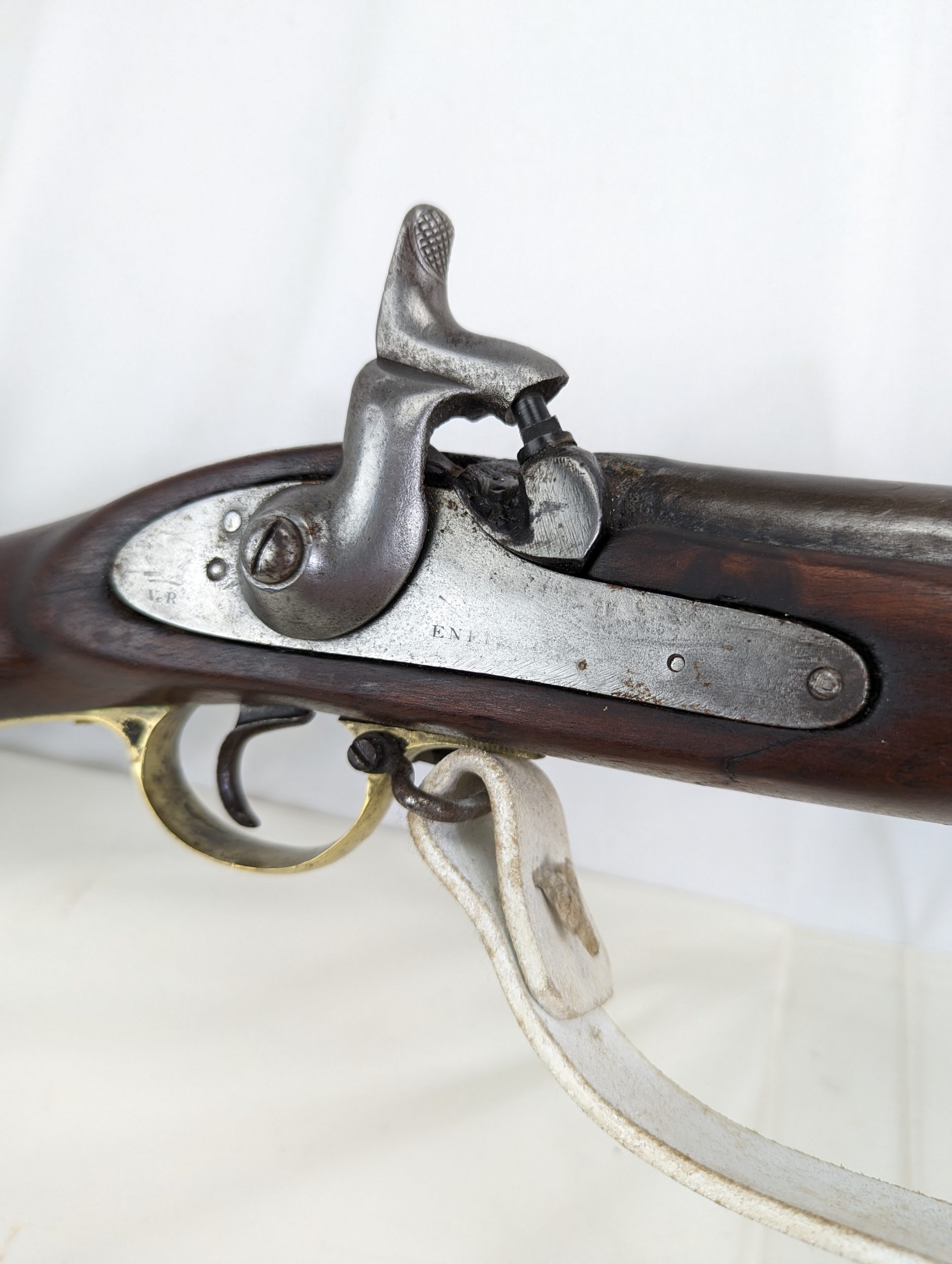 British 1853 Pattern Enfield 3-Band Rifle Dated 1864 - Image 2
