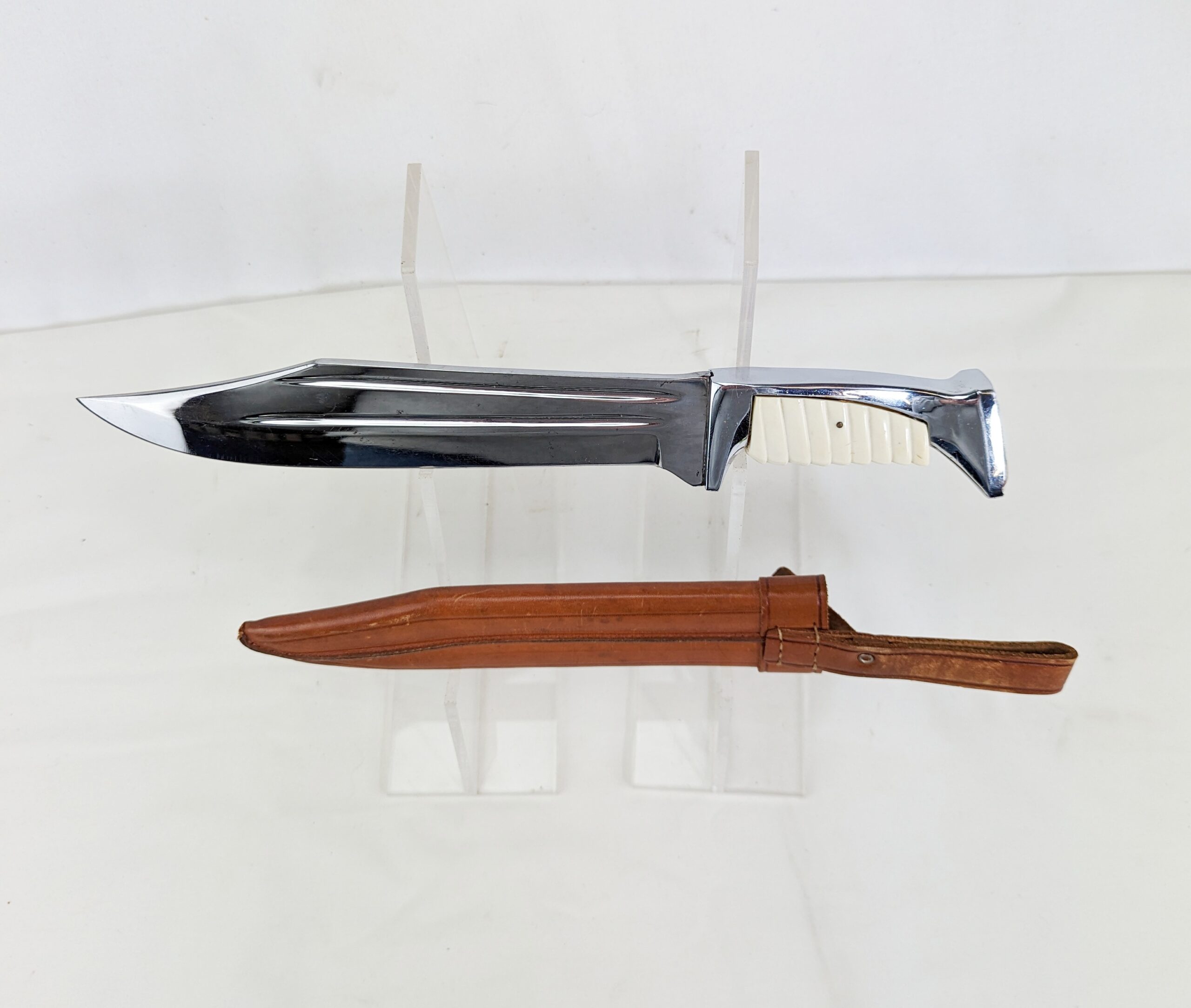 German Bowie Knife by ERN Wald-Solingen - Image 7