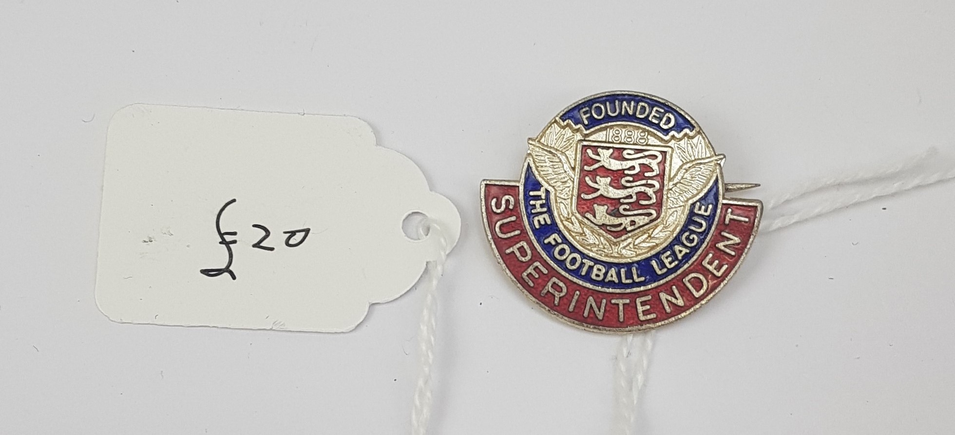 The Football Association Superindendent Badge #2