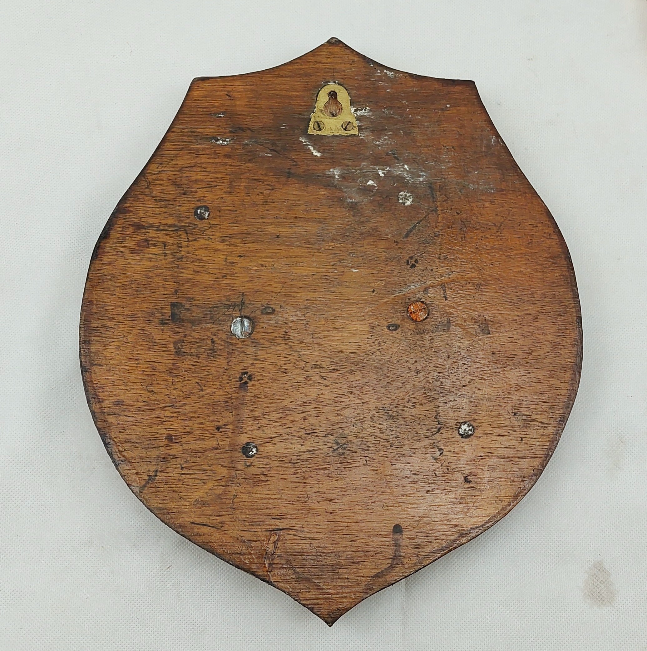 USA Amphibious Construction Battalion One Brass Badge On Shield - Image 2