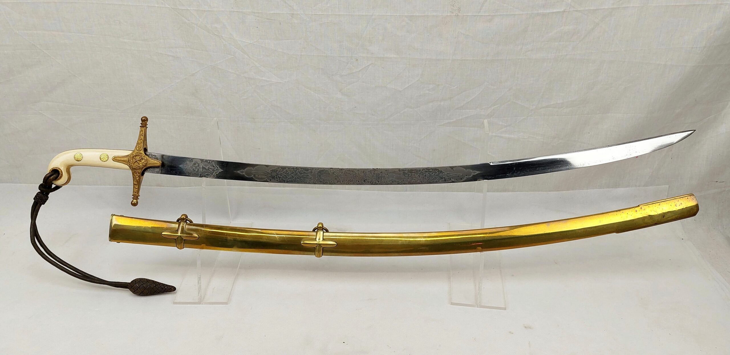 Victorian 1837 Pattern Officers Mameluke Sword By Wilkinson