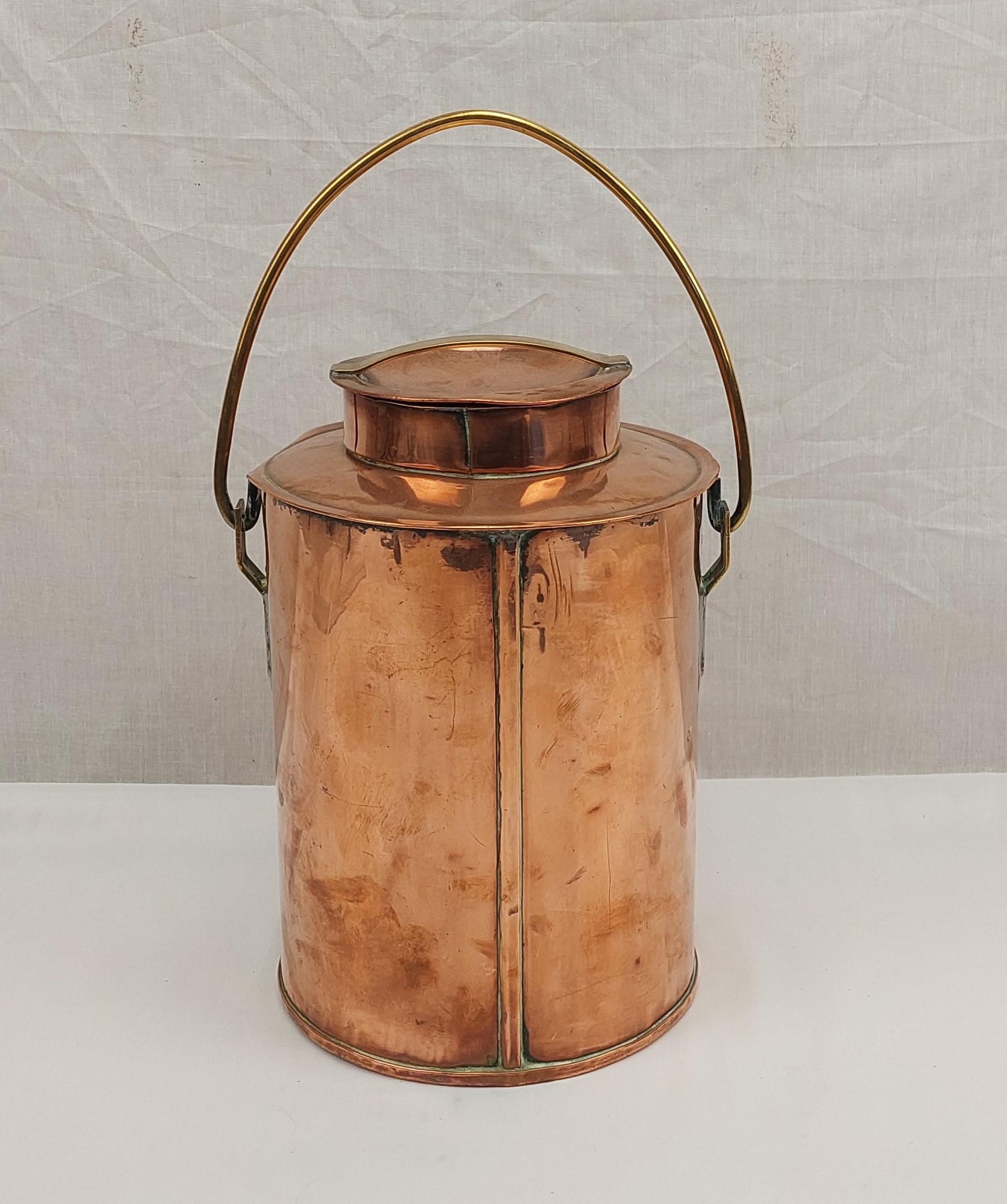 Victorian Copper Milk Churn - Image 6