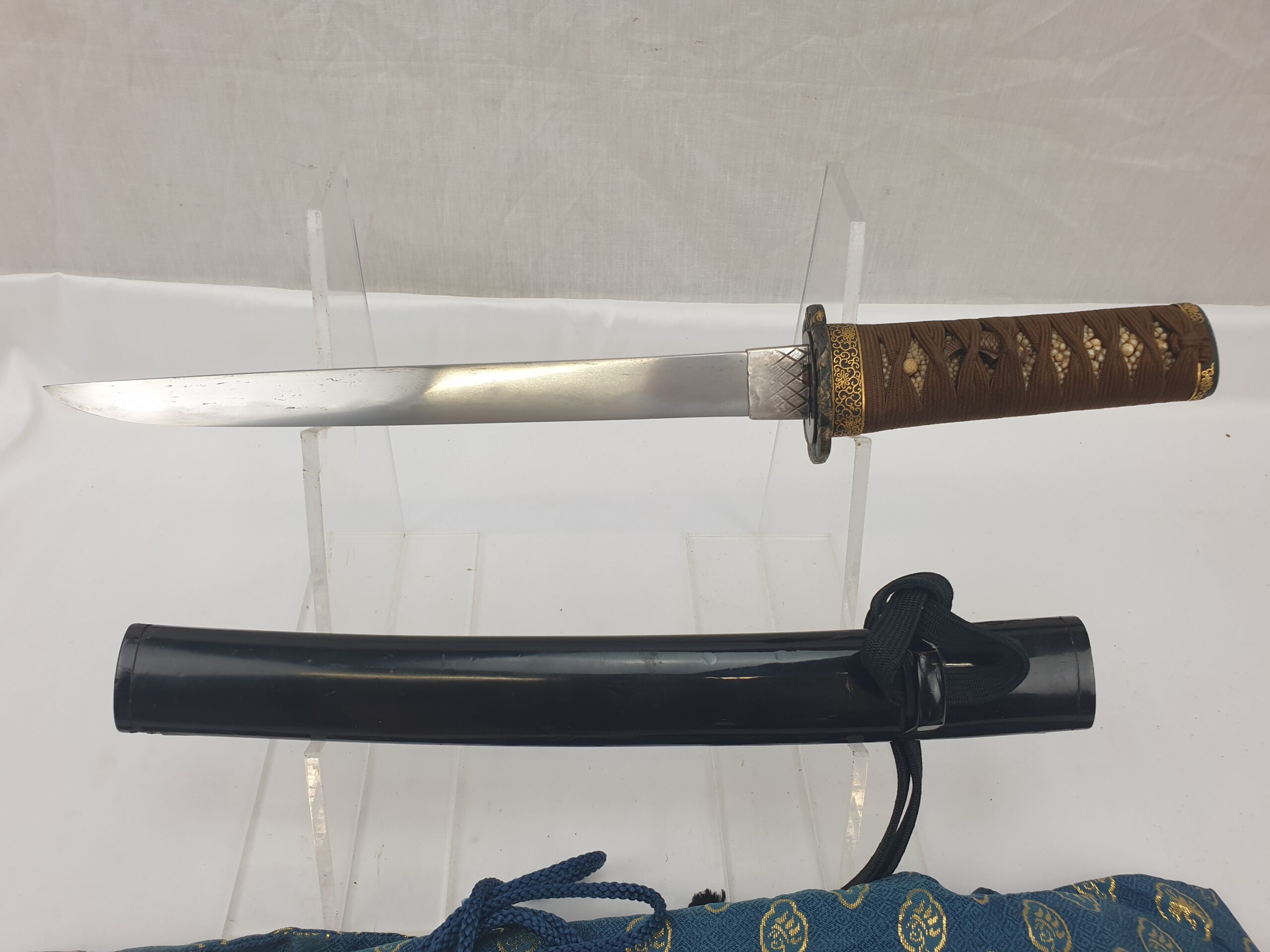 16th Century Japanese Tanto Signed Kunihiro And Scabbard - Image 14