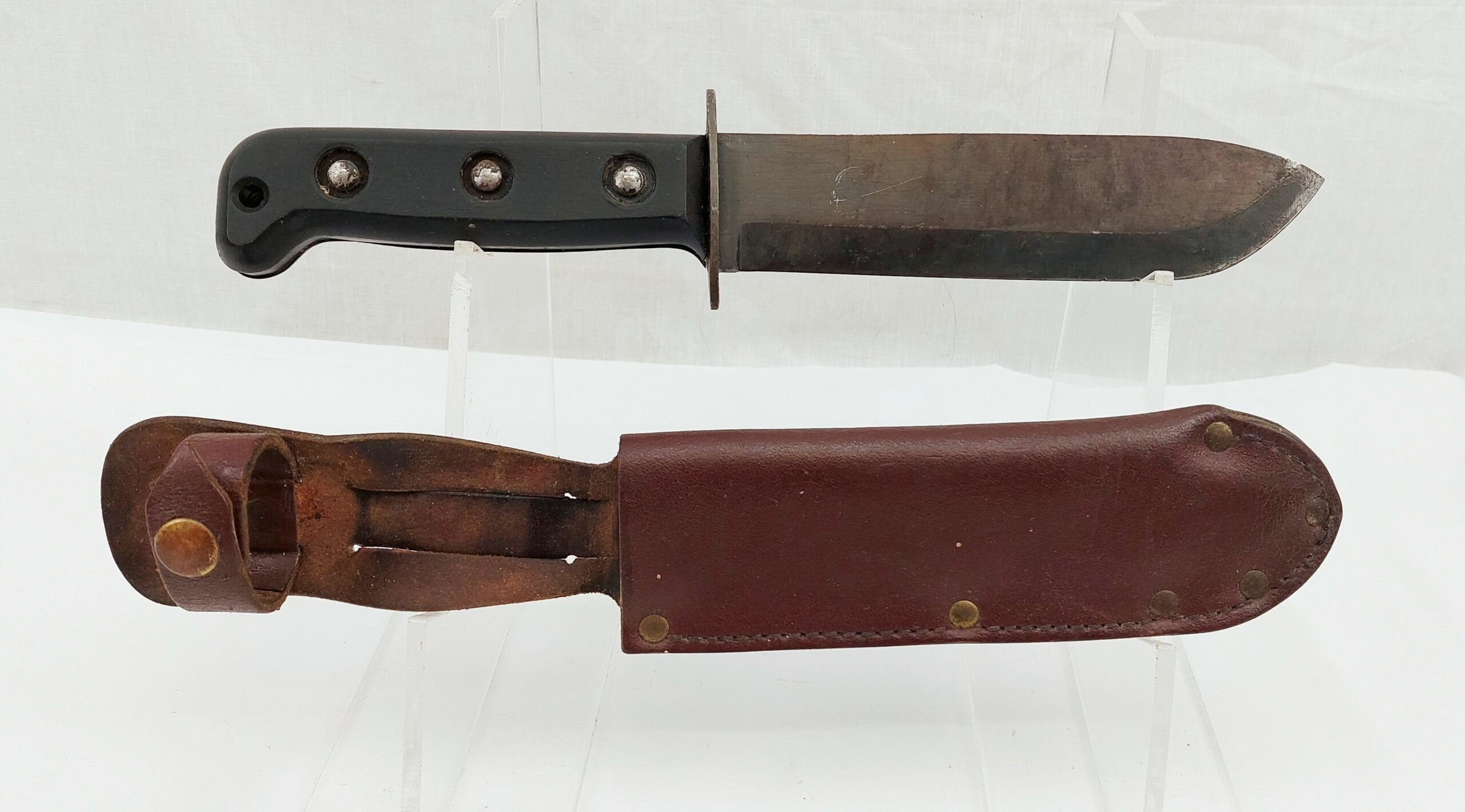 1995 J. Adams Survival Knife And Sheath