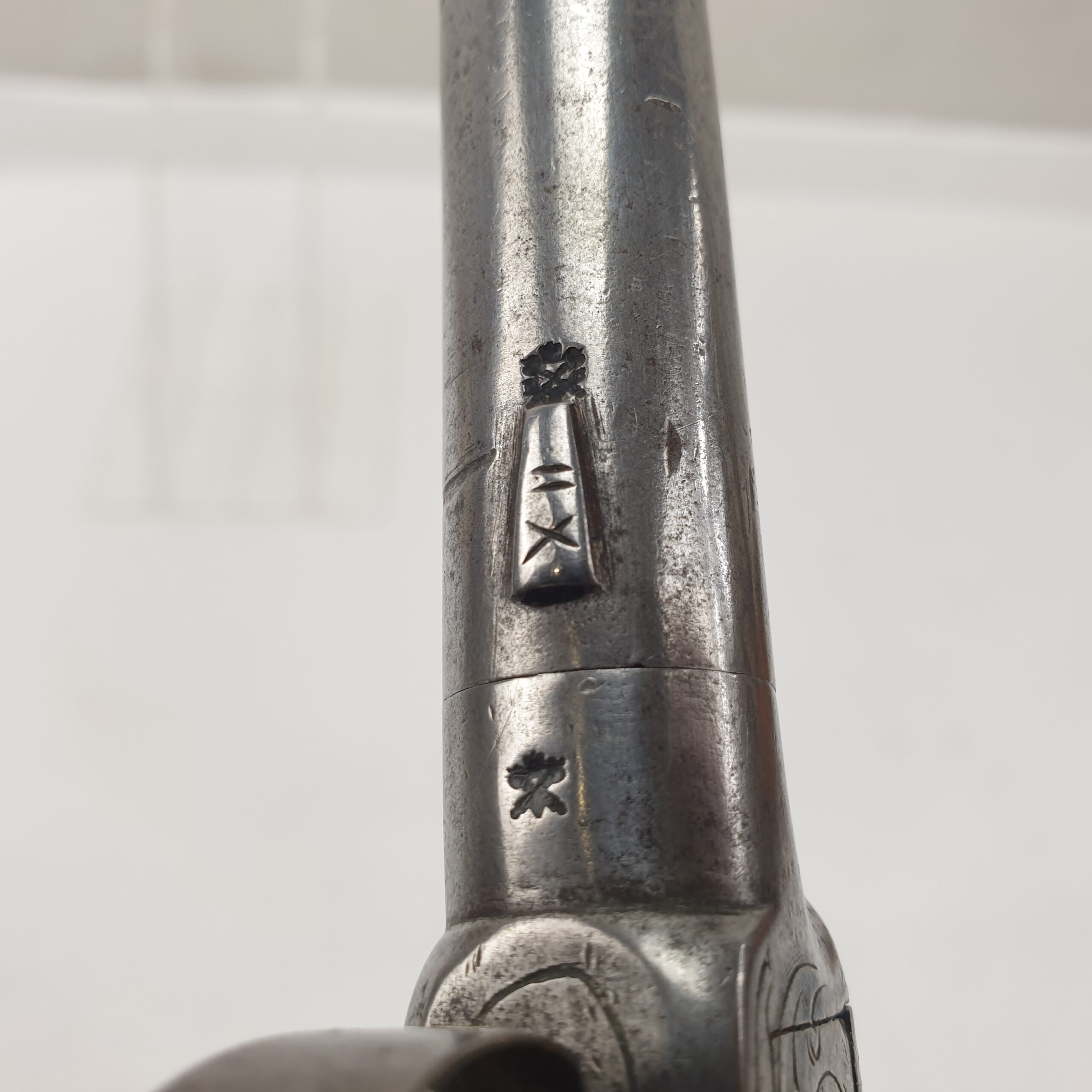 19th Century Boxlock Percussion Pocket Pistol - Image 12