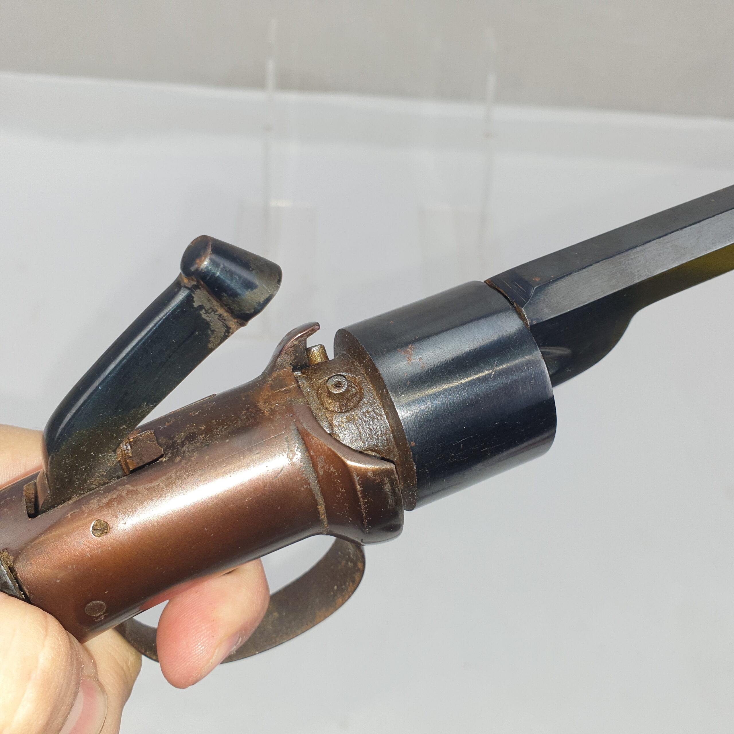 19th Century English Transitional Revolver - Image 9