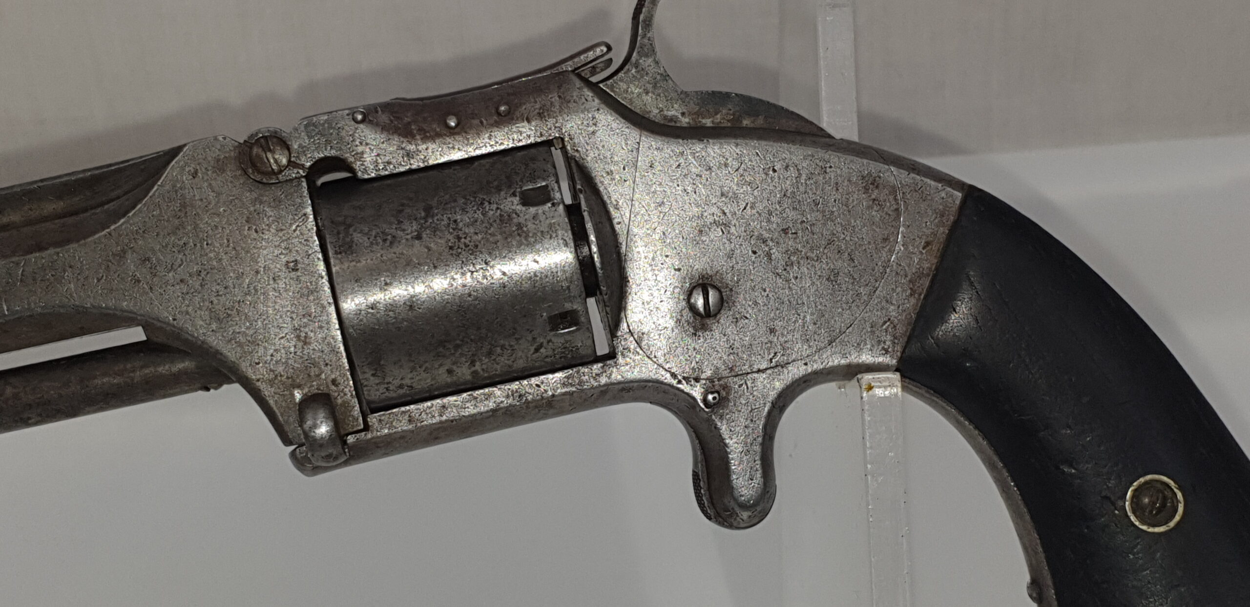 Smith and Wesson Old Model Army .32 Rimfire 6 shot Revolver - Image 4