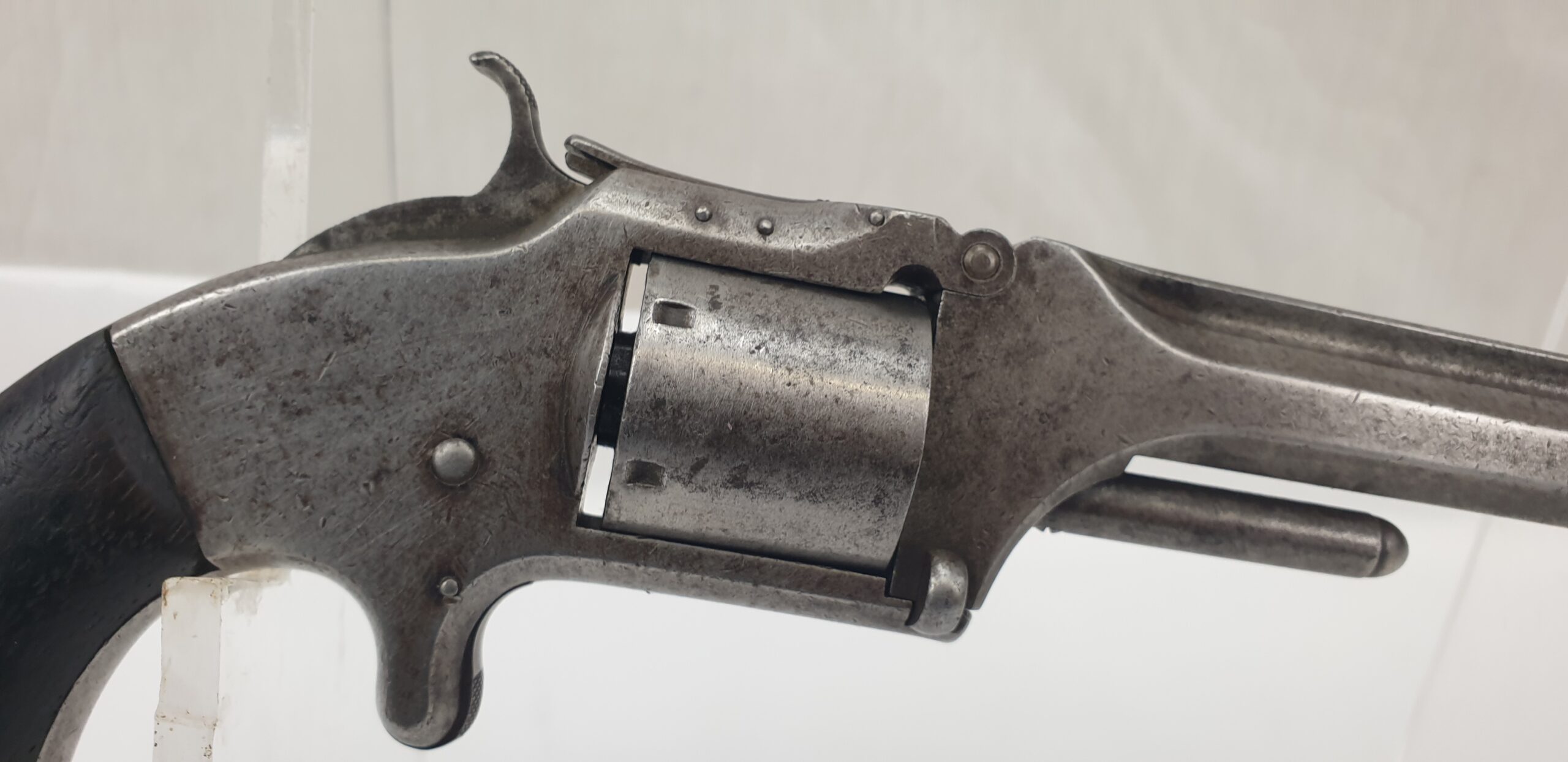 Smith and Wesson Old Model Army .32 Rimfire 6 shot Revolver - Image 8