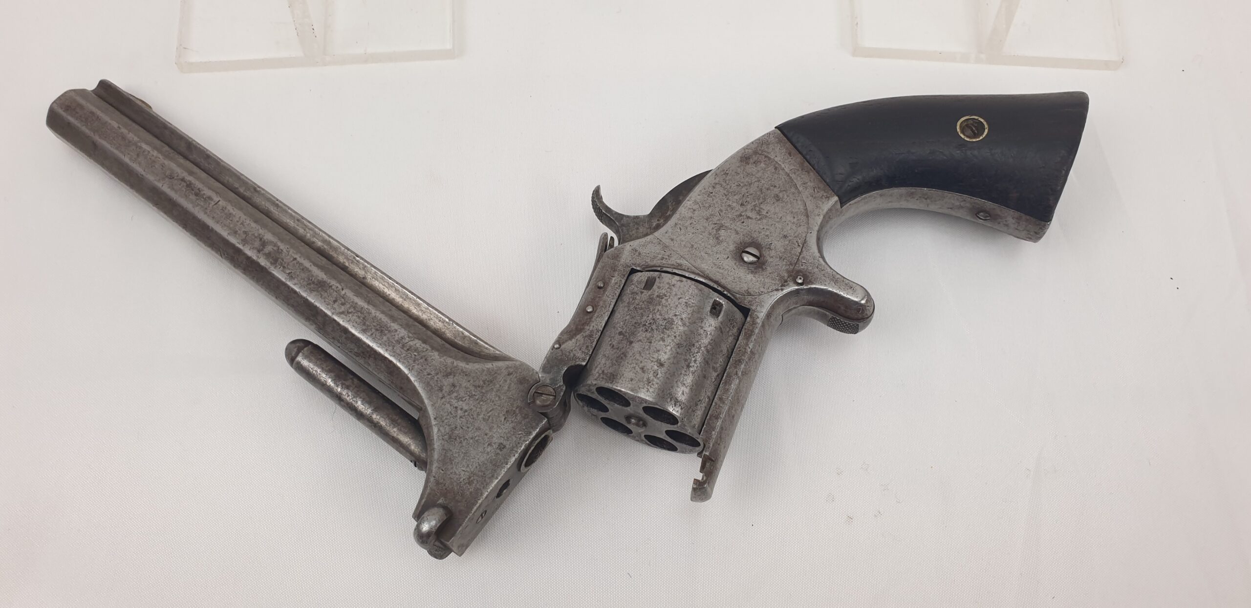 Smith and Wesson Old Model Army .32 Rimfire 6 shot Revolver - Image 13