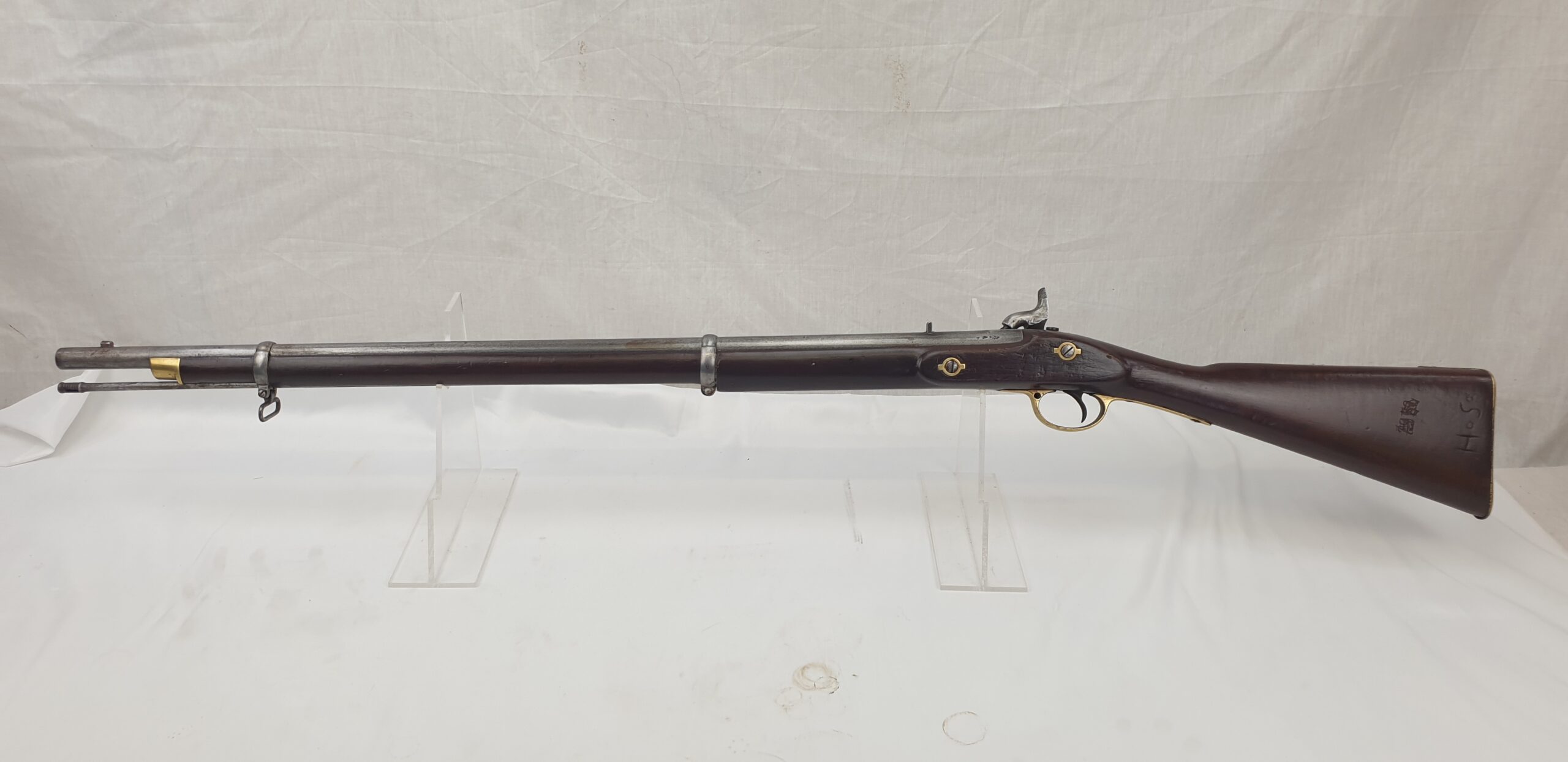 A Nepalese Service 1853 Pattern Two Band Musket - Image 15