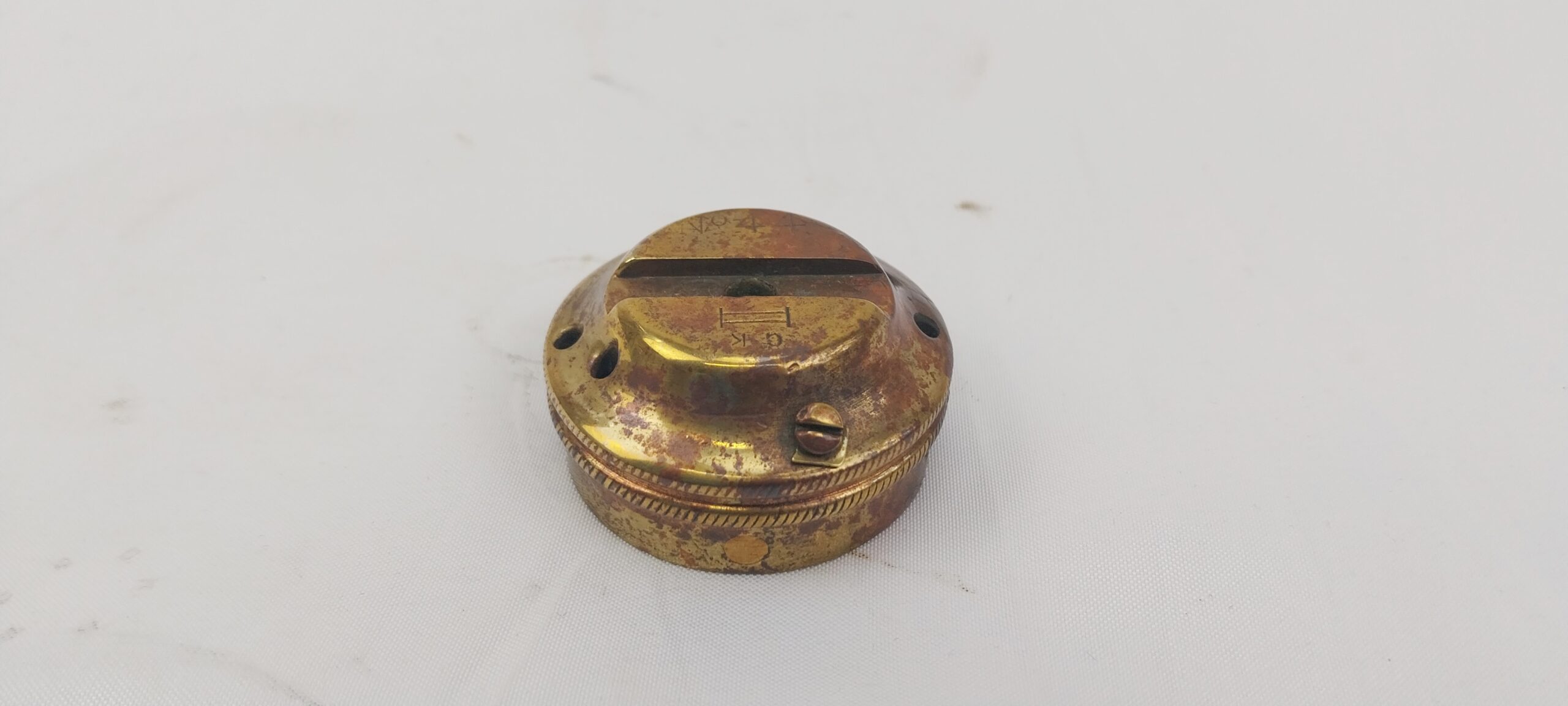 WW1 British 4.5 inch Howitzer Smoke Artillery Shell - Image 4