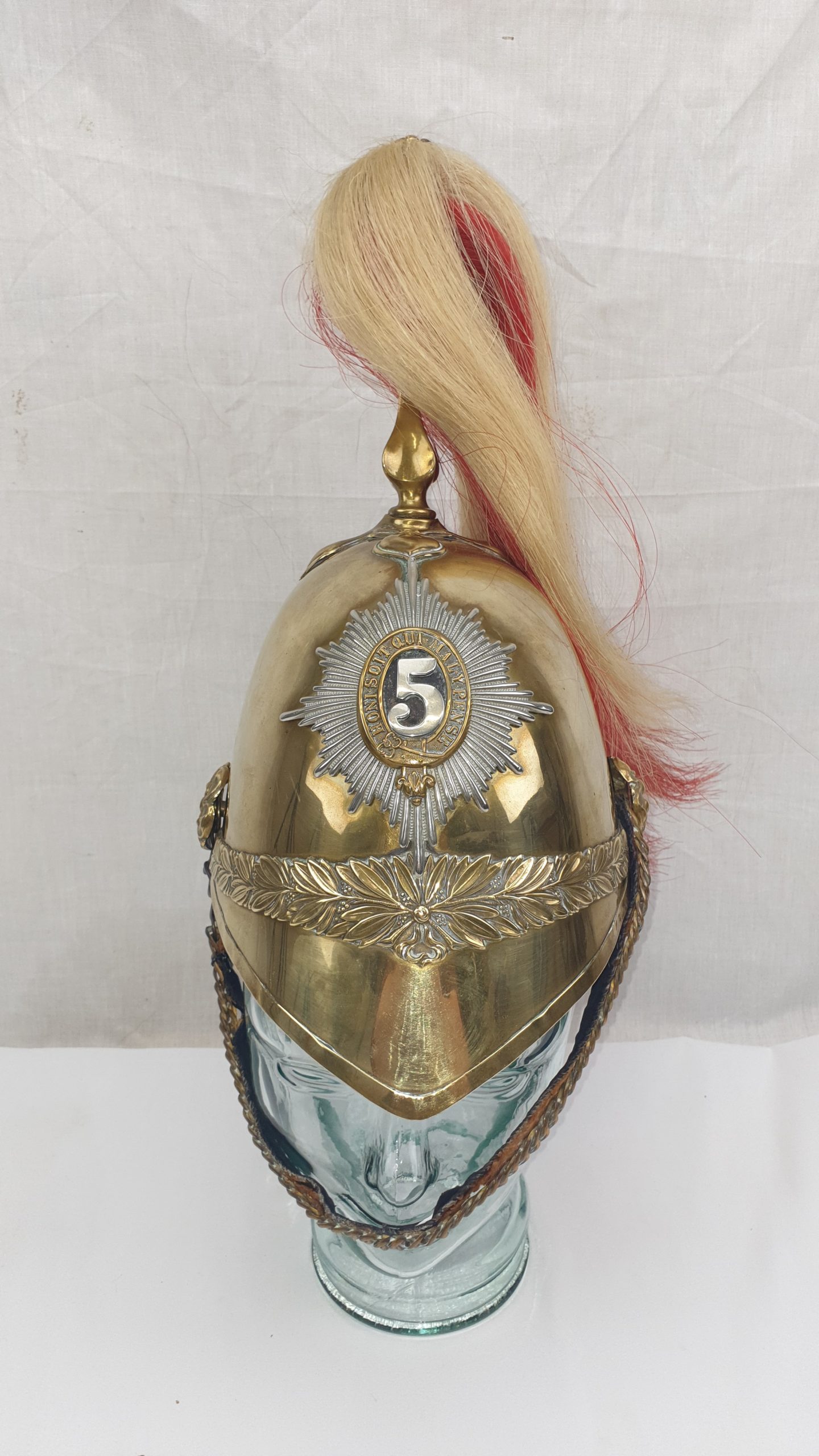 5th Dragoon Guards 1871 Pattern Military Helmet - Image 3