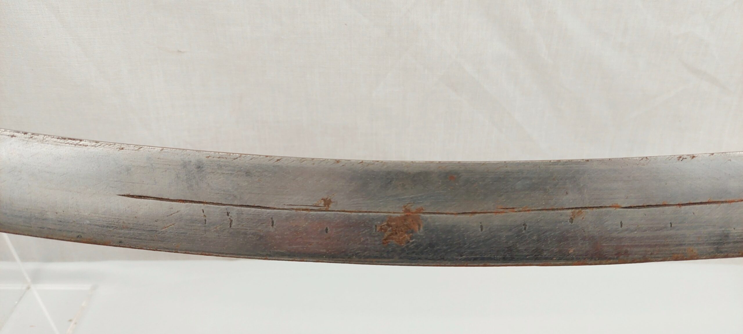 Antique Indian Tulwar And Scabbard #2 - Image 9