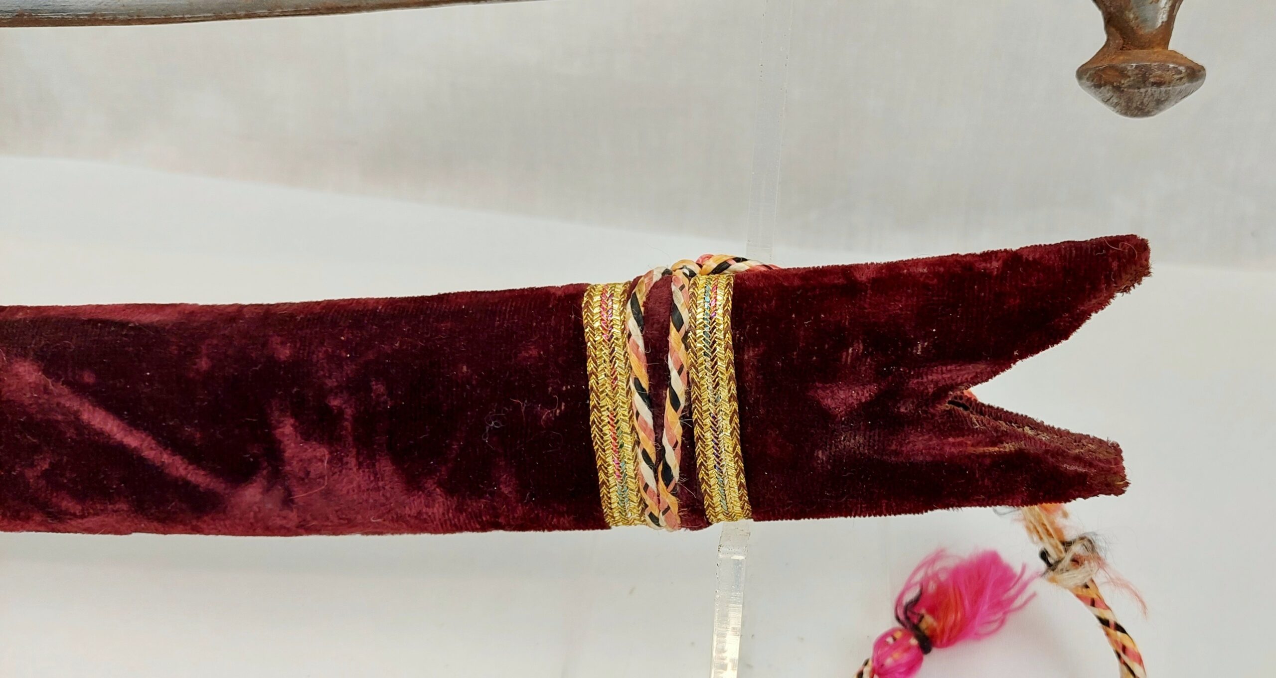 Antique Indian Tulwar And Scabbard #2 - Image 4