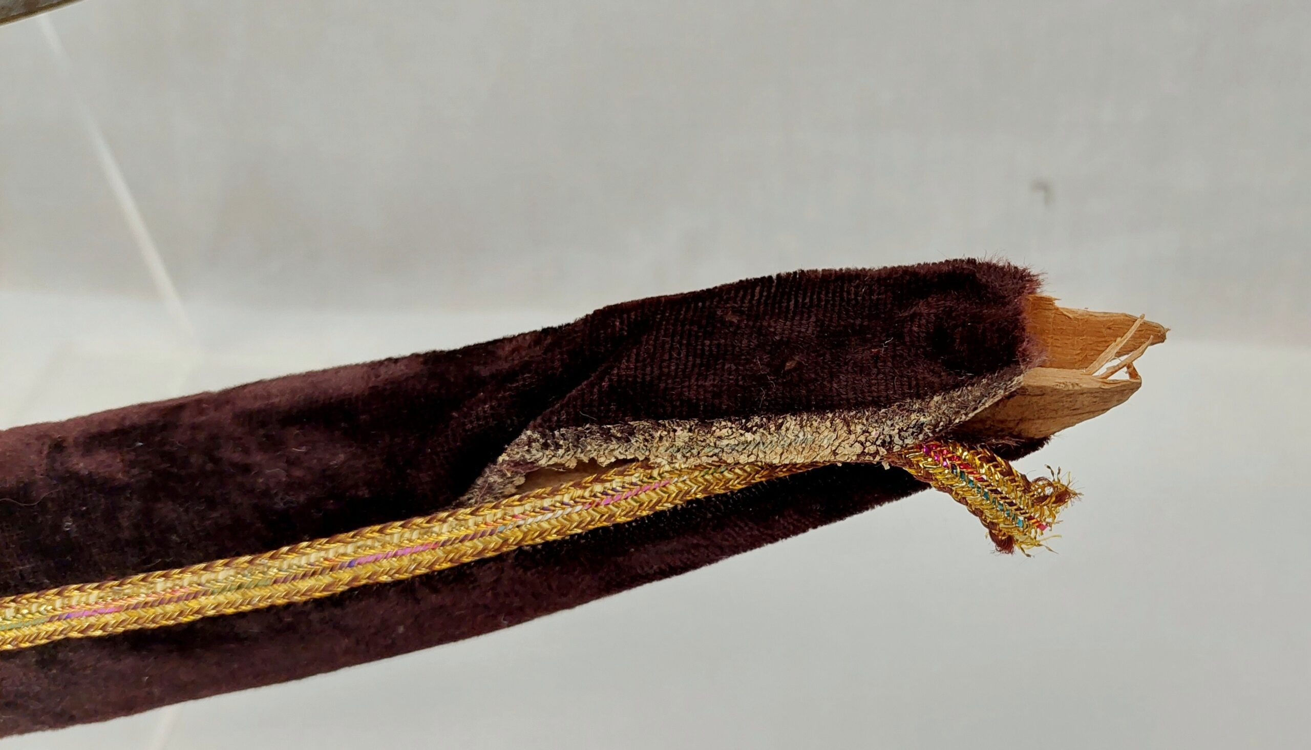 Antique Indian Tulwar And Scabbard #3 - Image 13