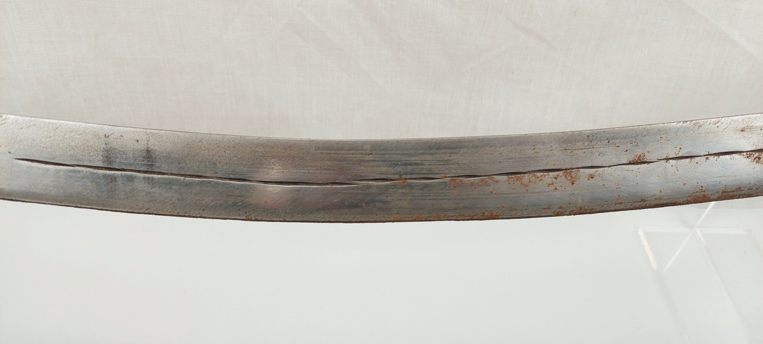 Antique Indian Tulwar And Scabbard #3 - Image 8