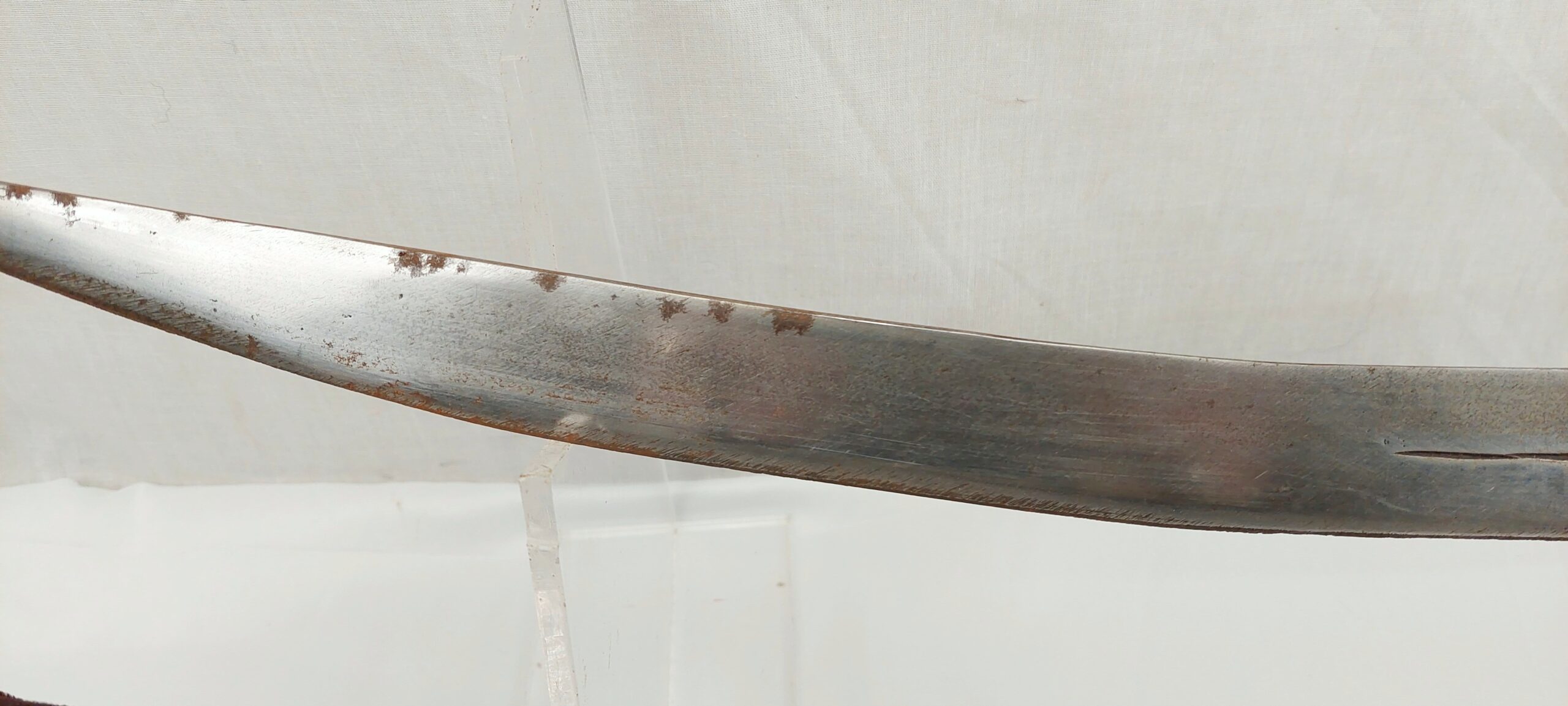 Antique Indian Tulwar And Scabbard #3 - Image 7