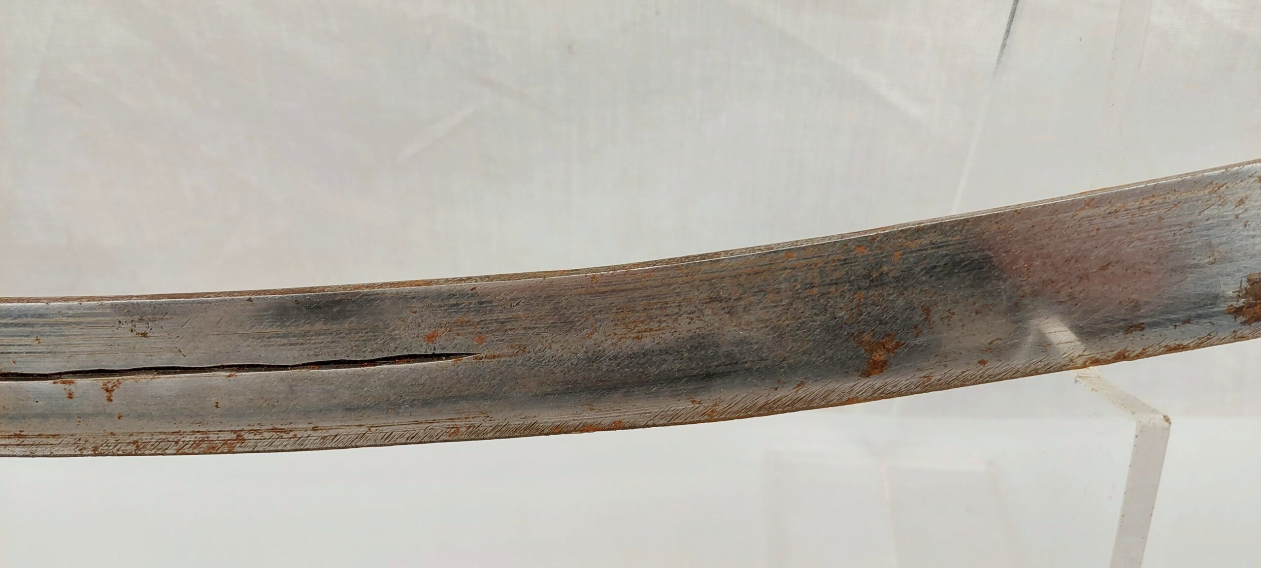 Antique Indian Tulwar And Scabbard #3 - Image 17