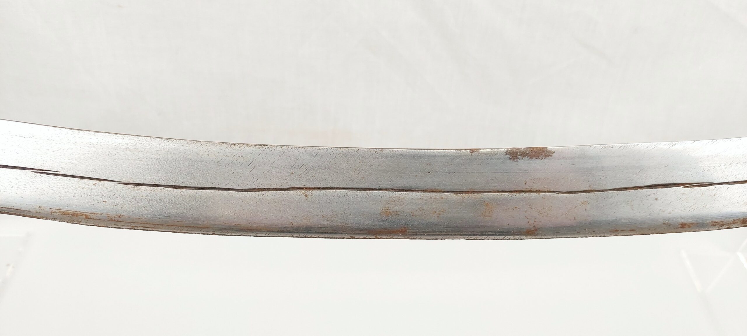 Antique Indian Tulwar And Scabbard #4 - Image 7