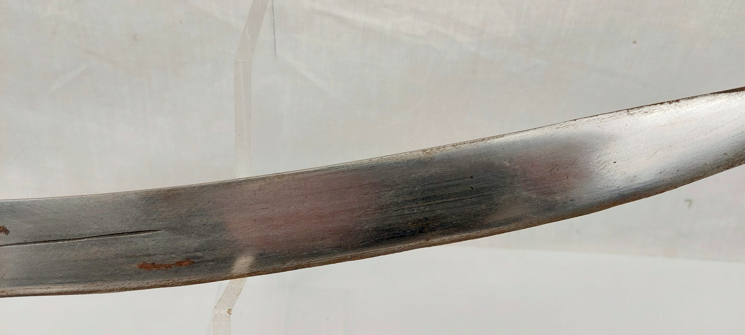 Antique Indian Tulwar And Scabbard #4 - Image 16