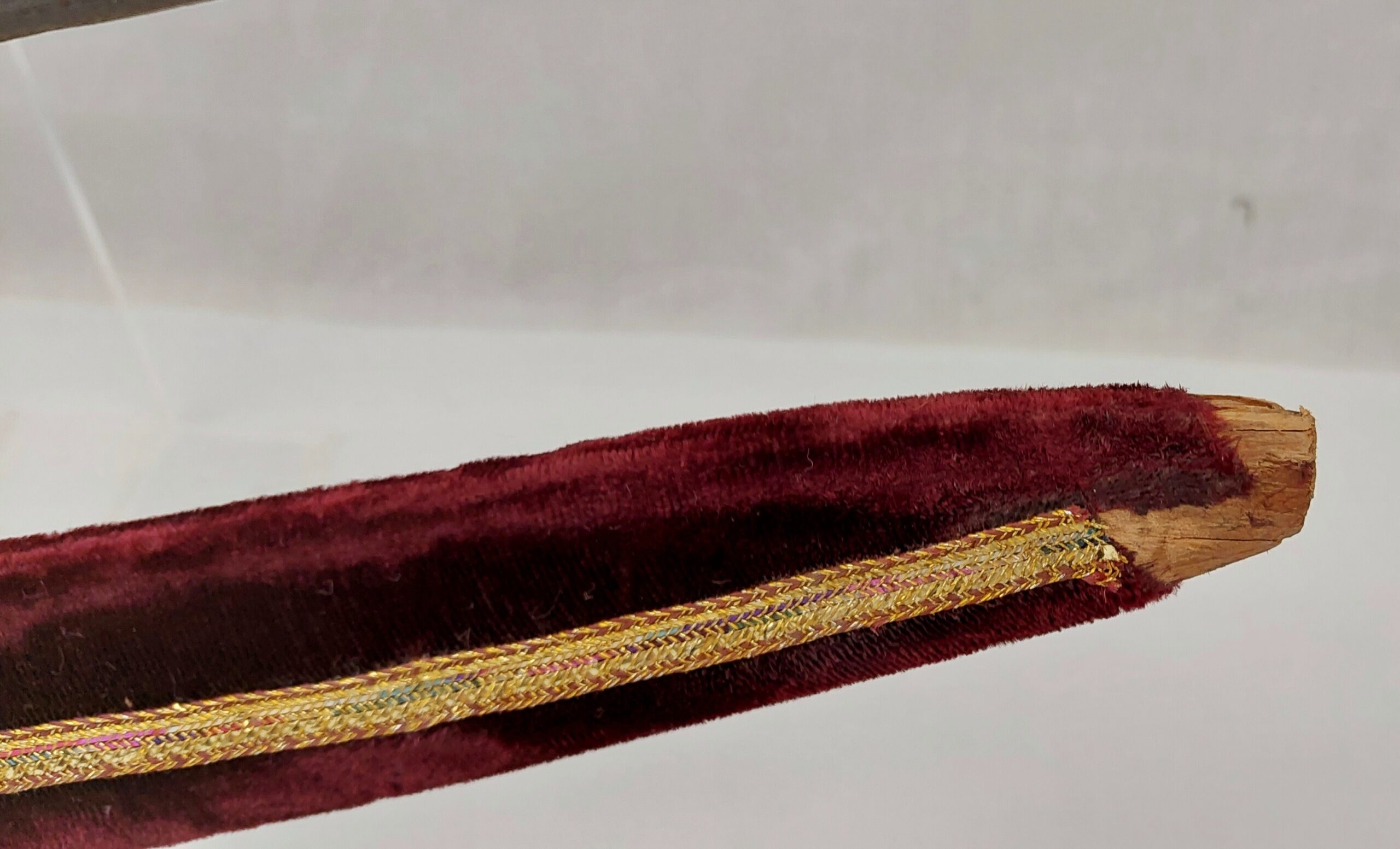 Antique Indian Tulwar And Scabbard #4 - Image 12