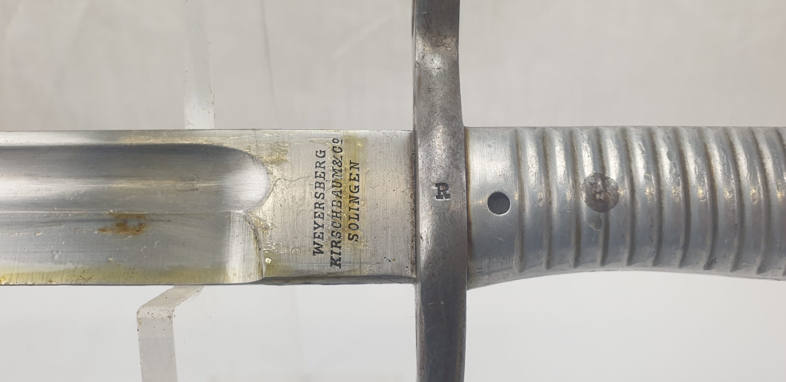 Argentinian Mauser Rifle Bayonet Model 1891 and Scabbard - Image 16