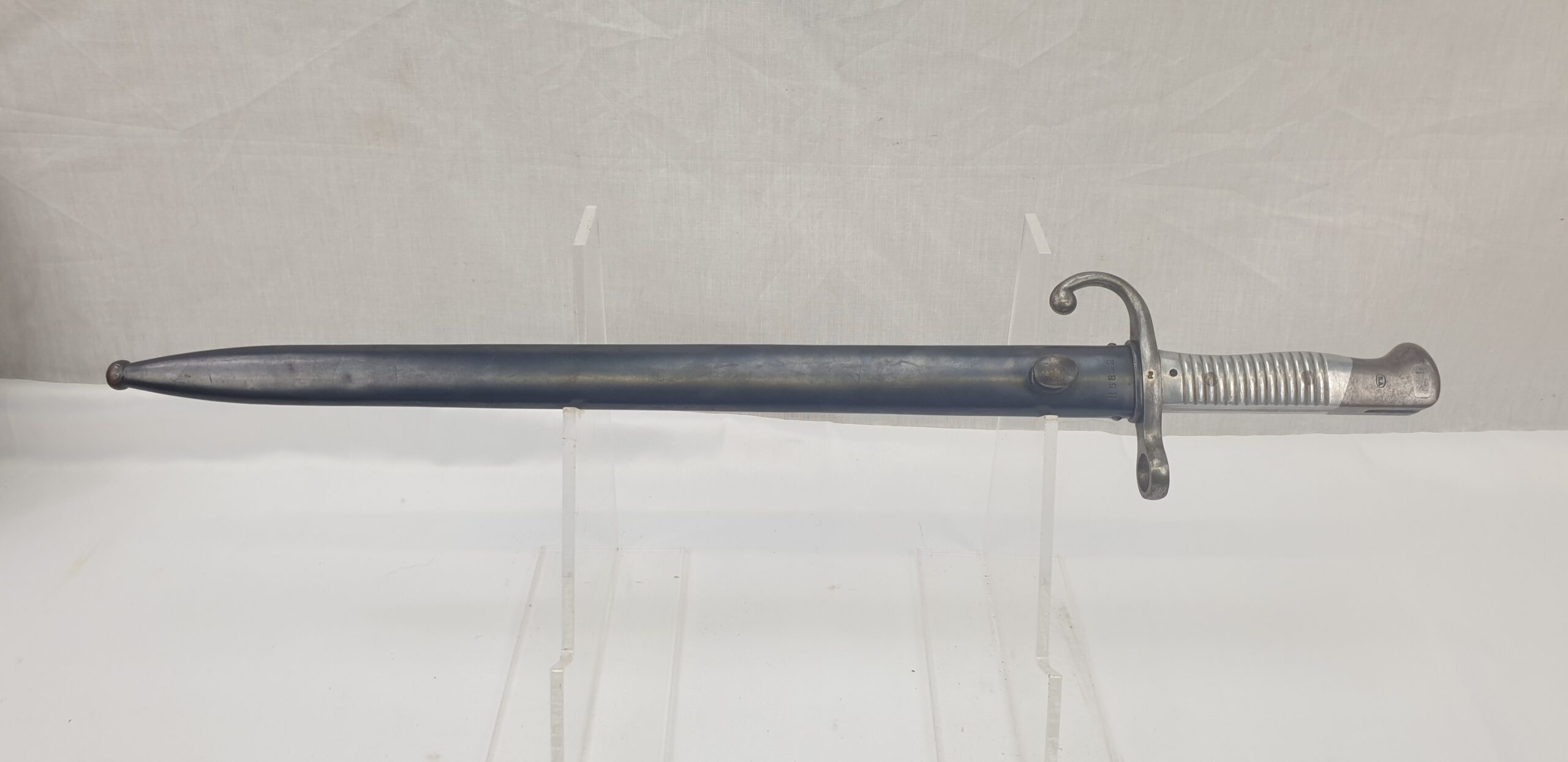 Argentinian Mauser Rifle Bayonet Model 1891 and Scabbard - Image 5