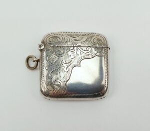 Birmingham Silver 1910 Vesta Case