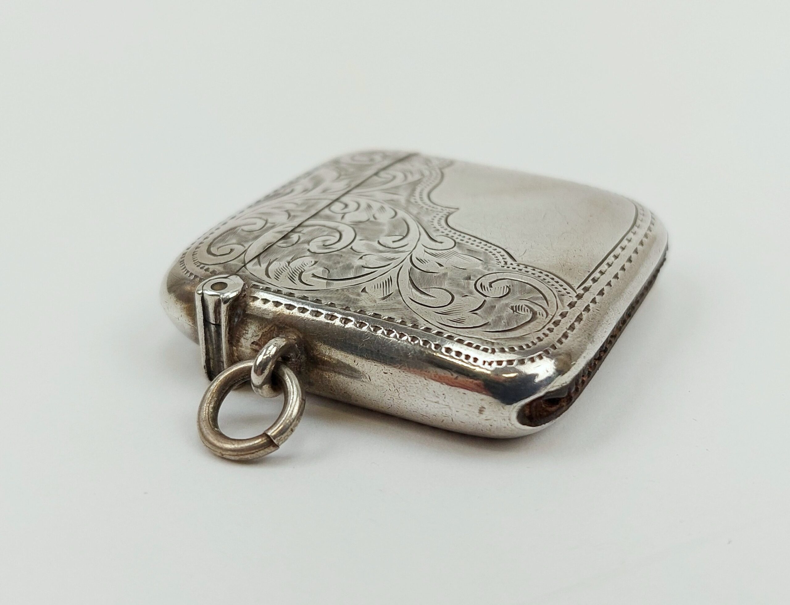 Birmingham Silver 1910 Vesta Case - Image 8