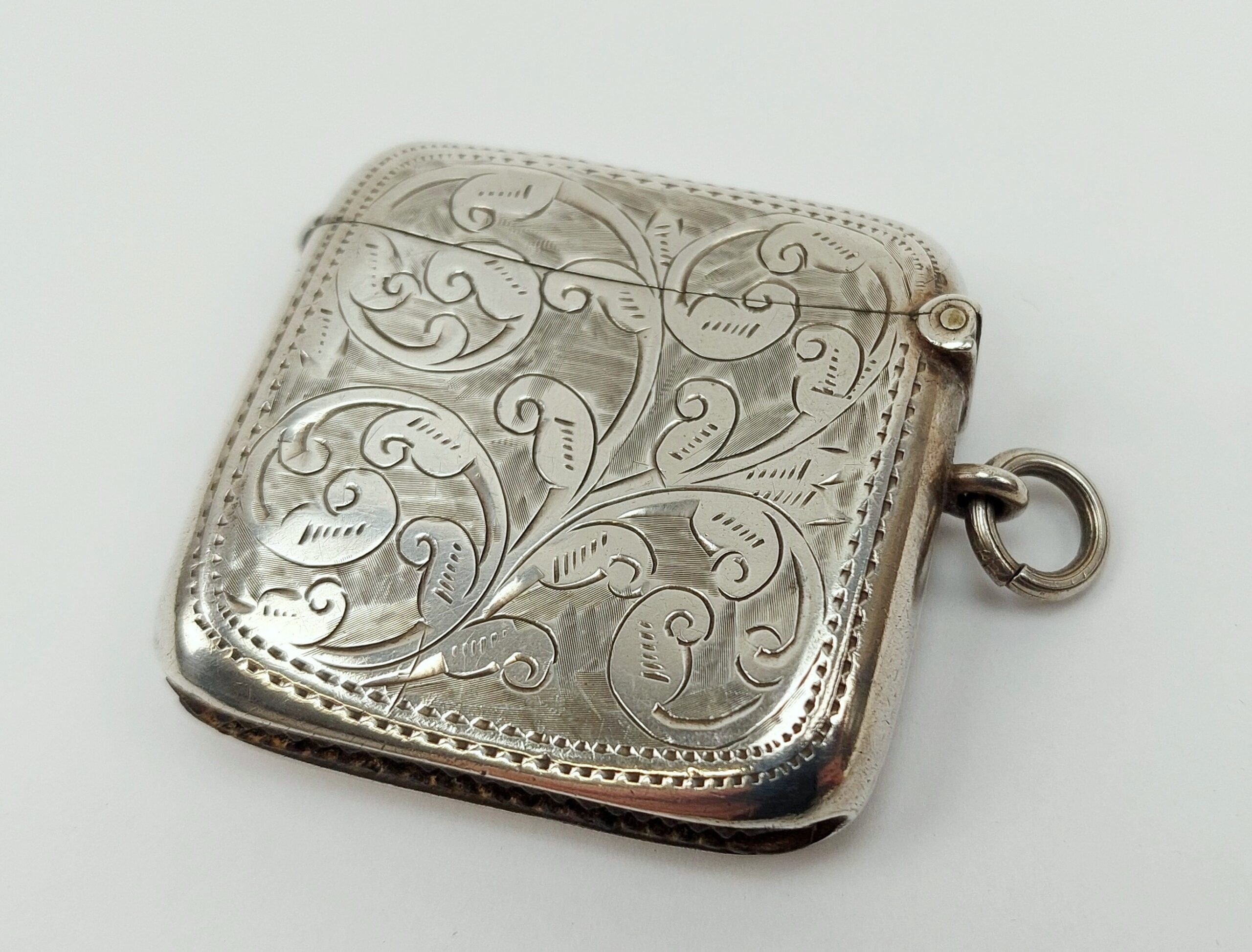 Birmingham Silver 1910 Vesta Case - Image 4