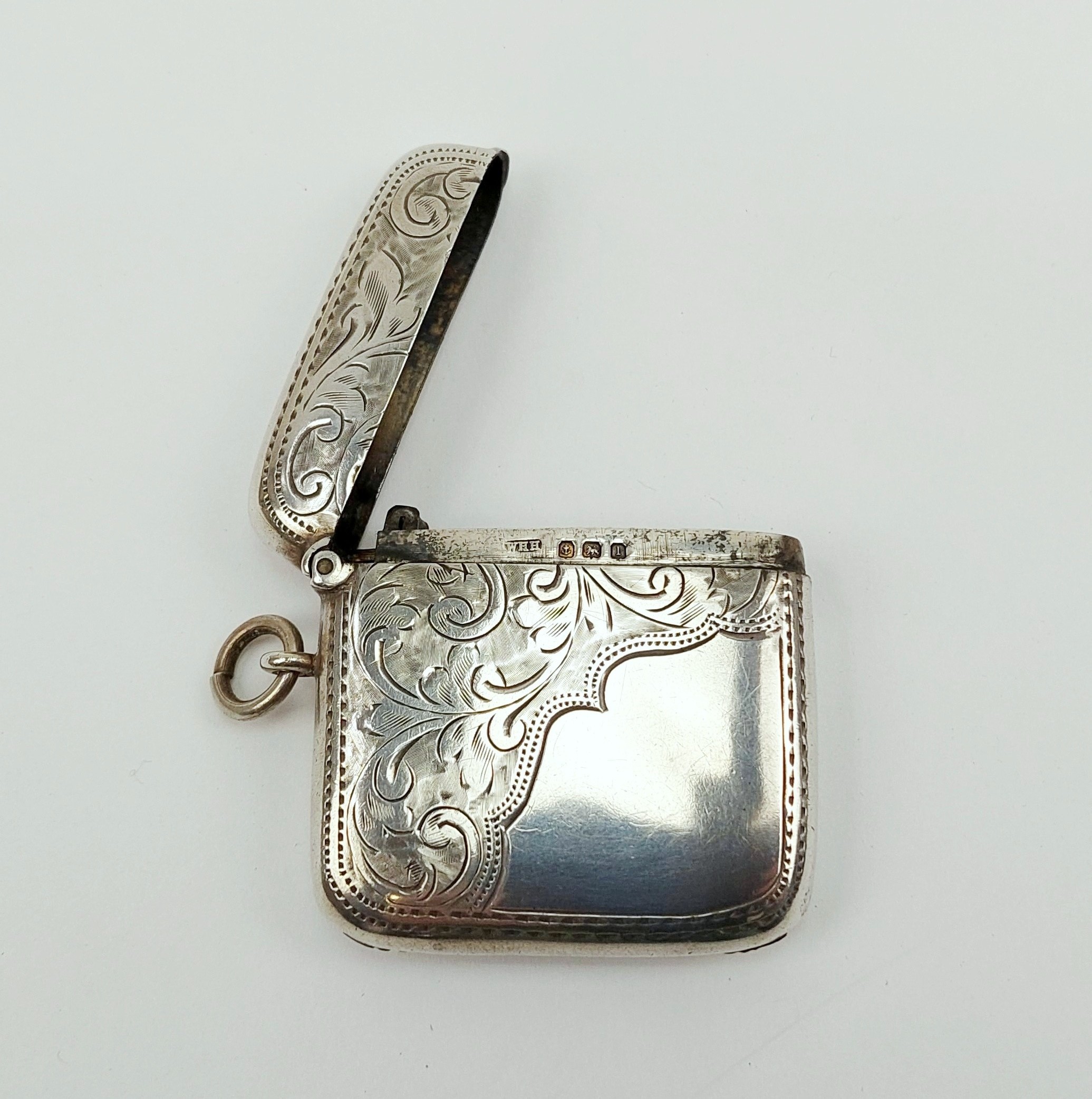 Birmingham Silver 1910 Vesta Case - Image 3