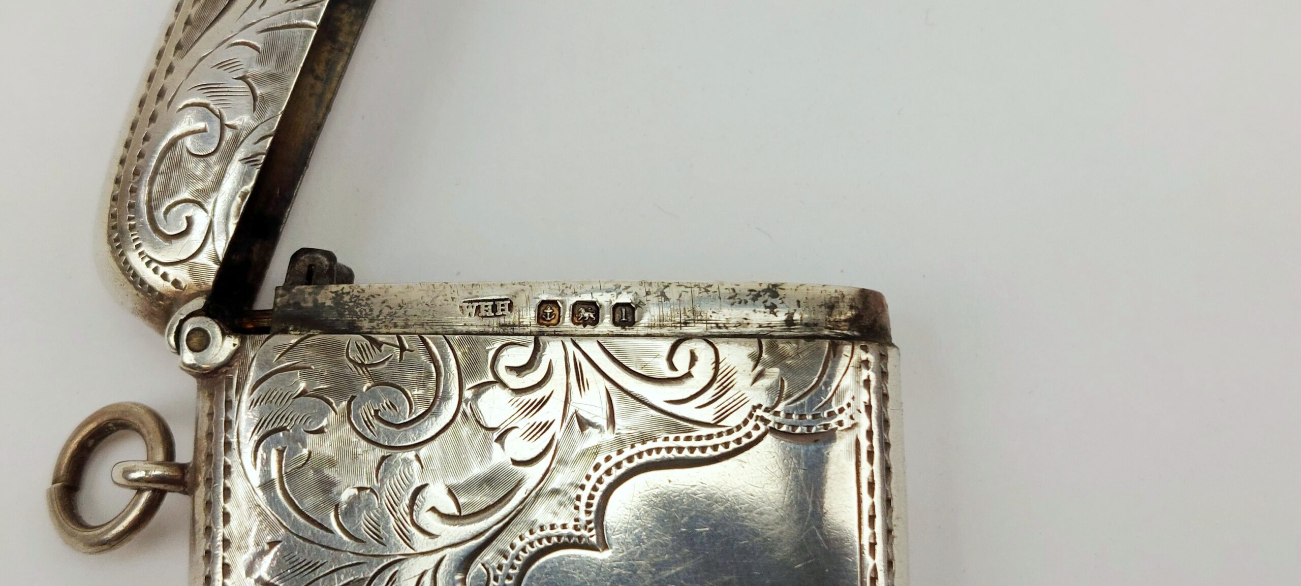 Birmingham Silver 1910 Vesta Case - Image 2