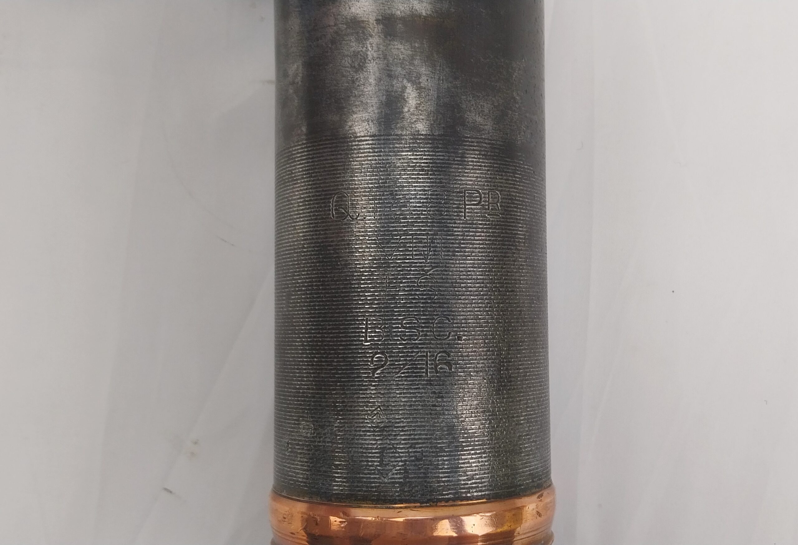 British WW1 QF 18 Pounder Shrapnel Shell - Image 3