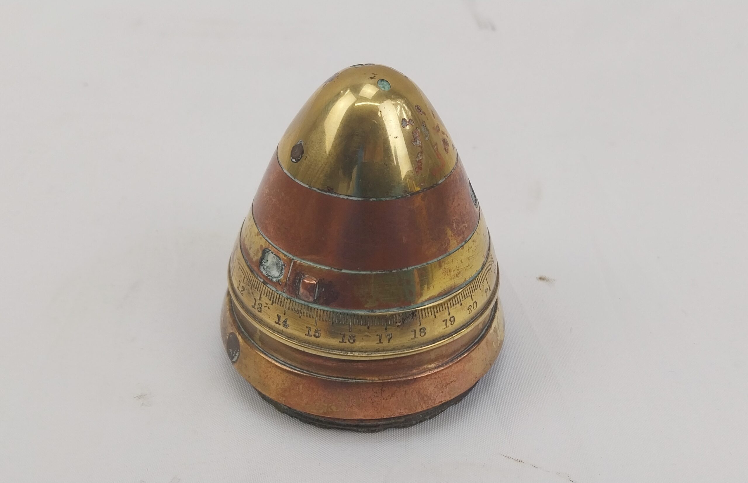 British WW1 QF 18 Pounder Shrapnel Shell - Image 5