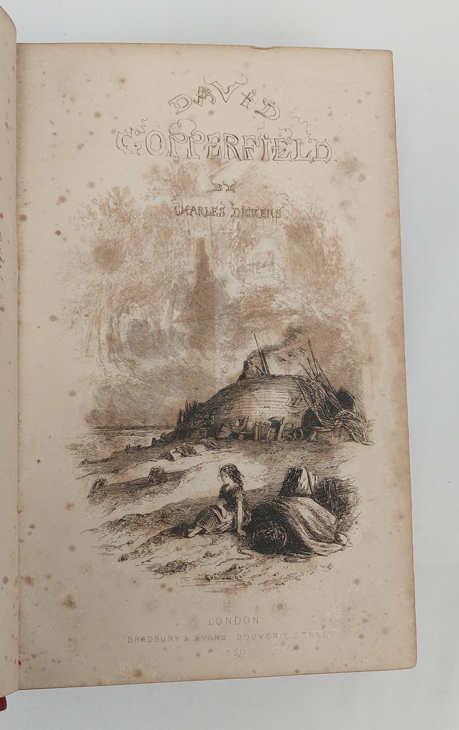 Charles Dickens David Copperfield Bradbury And Evans 1850 1st Edition - Image 10