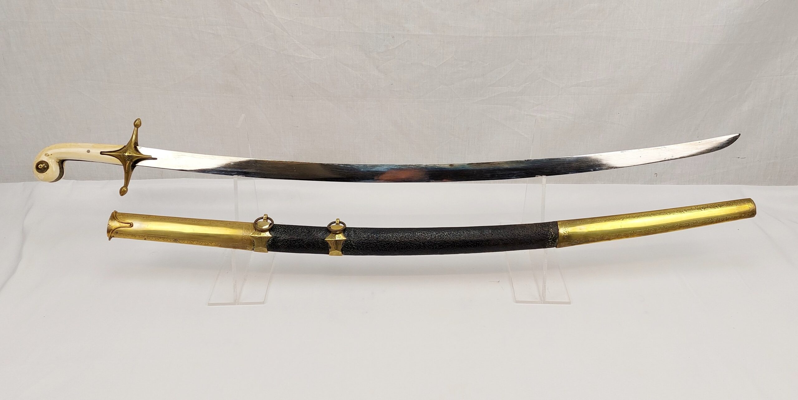 Circa 1900 1837 Pattern Officers Mameluke Sword