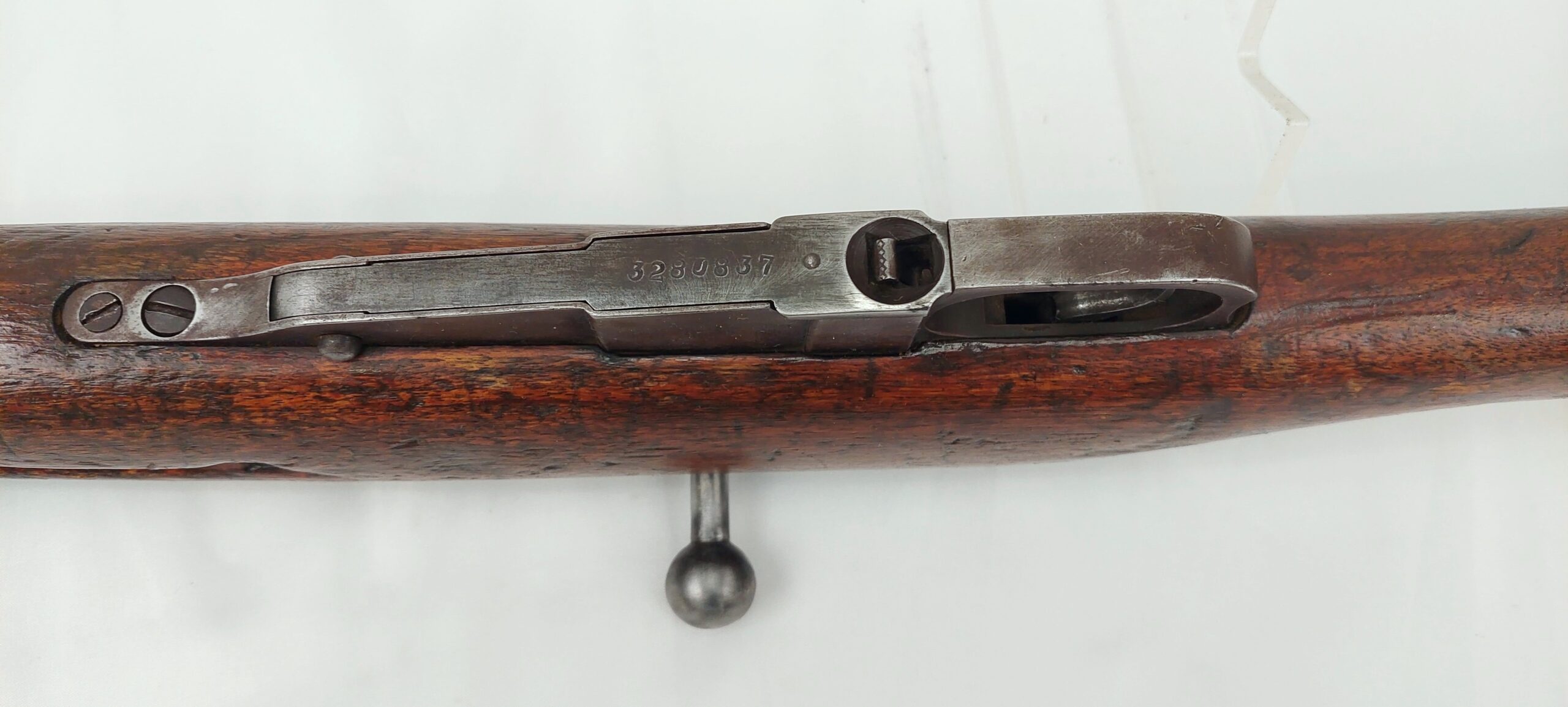Deactivated 1955 M1944 Russian Chinese Issued Mosin Nagant Carbine Rifle With Folding Bayonet - Image 14