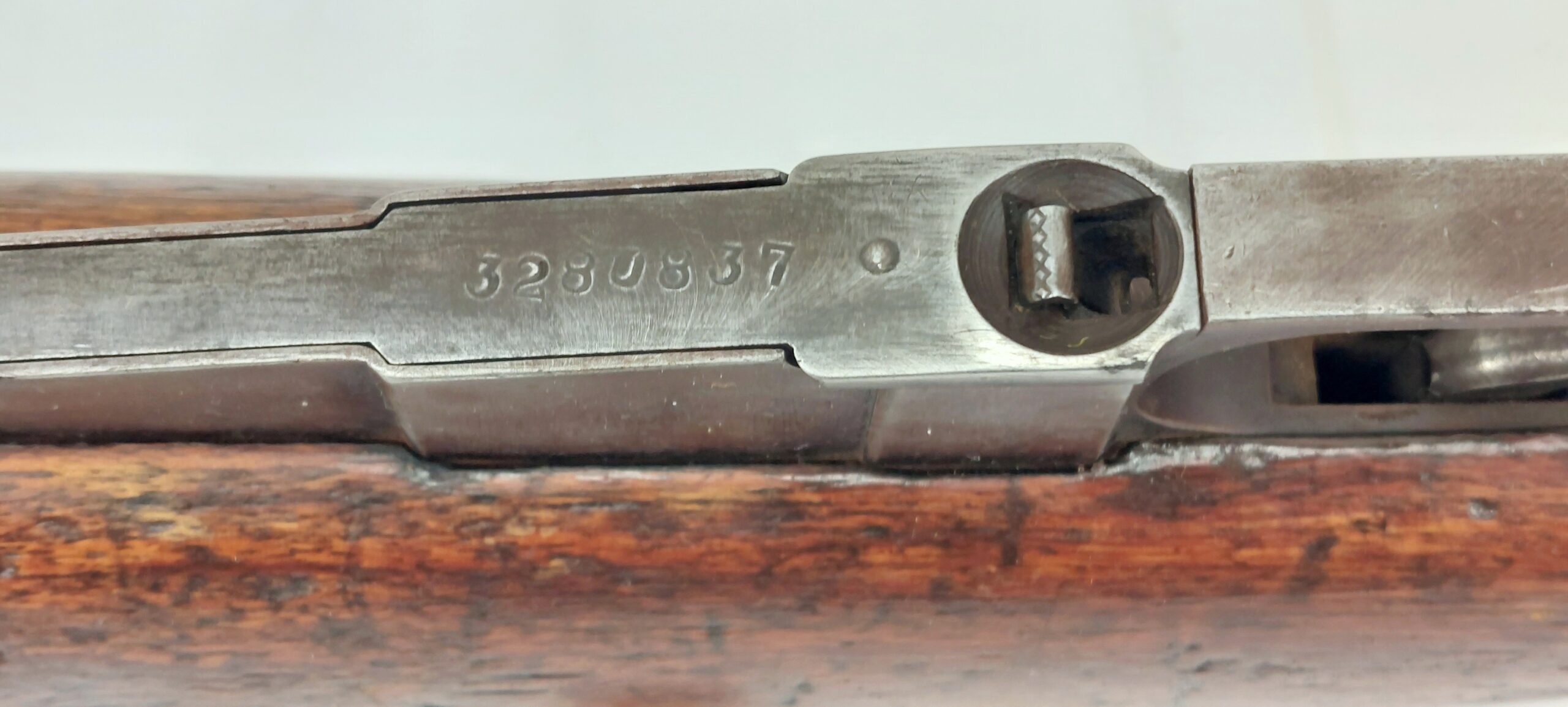 Deactivated 1955 M1944 Russian Chinese Issued Mosin Nagant Carbine Rifle With Folding Bayonet - Image 13