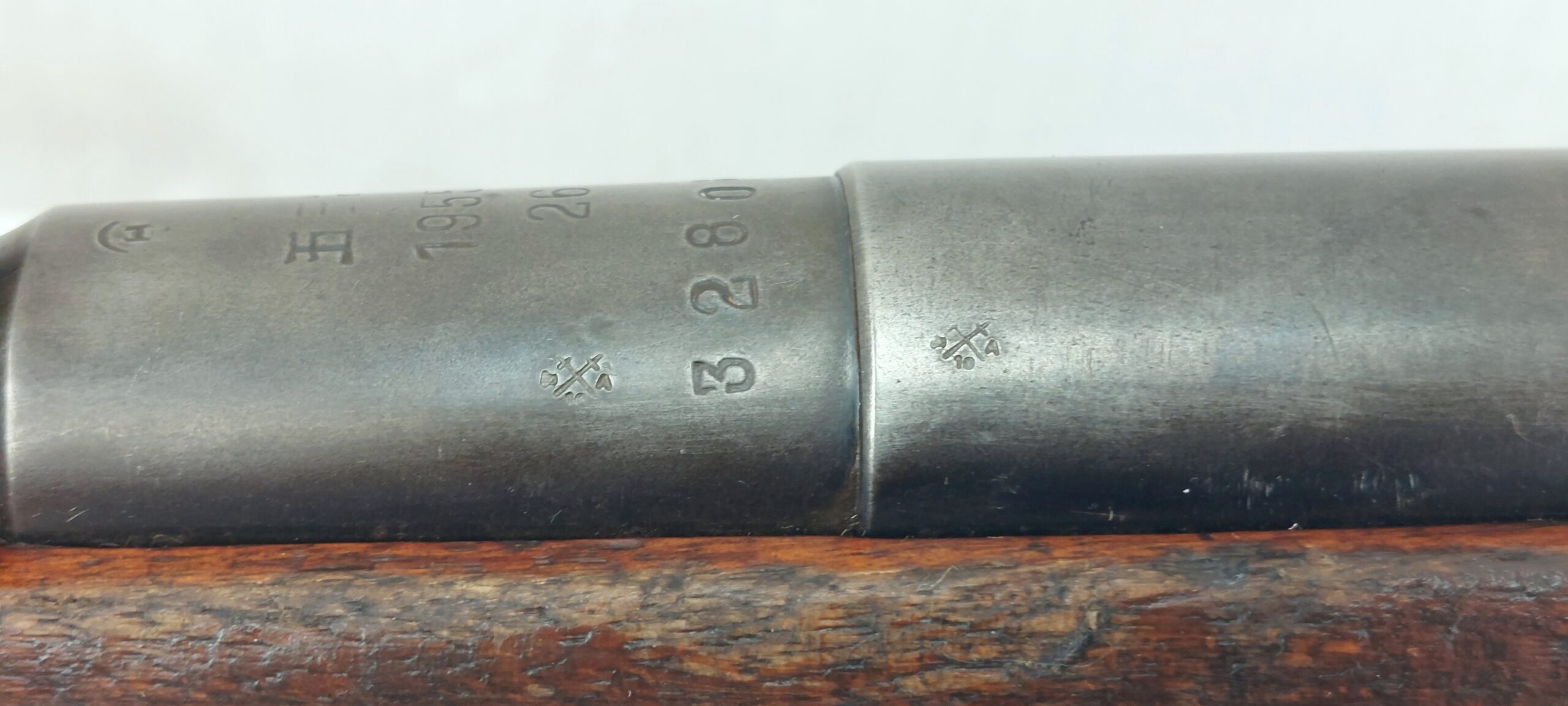 Deactivated 1955 M1944 Russian Chinese Issued Mosin Nagant Carbine Rifle With Folding Bayonet - Image 12