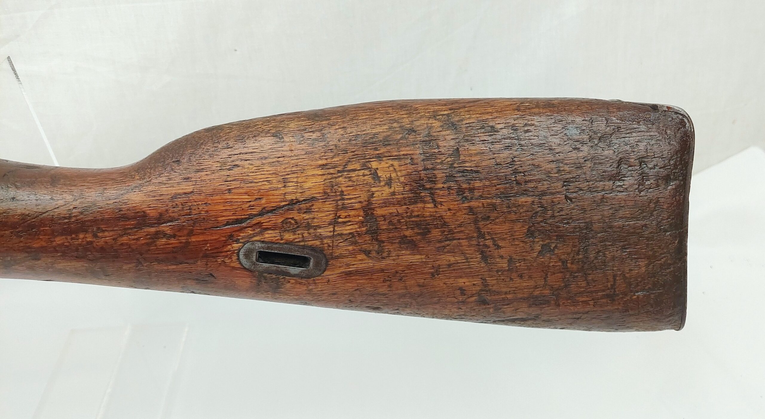 Deactivated 1955 M1944 Russian Chinese Issued Mosin Nagant Carbine Rifle With Folding Bayonet - Image 11