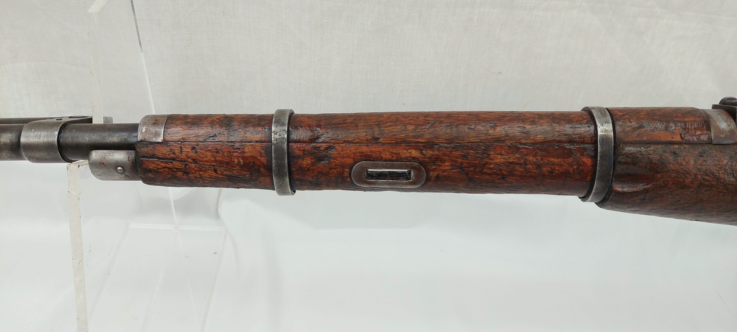 Deactivated 1955 M1944 Russian Chinese Issued Mosin Nagant Carbine Rifle With Folding Bayonet - Image 8